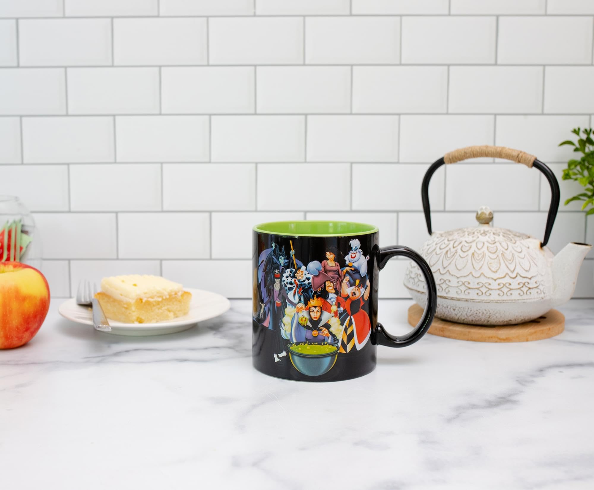 Foto 4 pulgar | Taza De Cerámica Plateada Buffalo Disney Villains Group, 600 Ml - Venta Internacional.