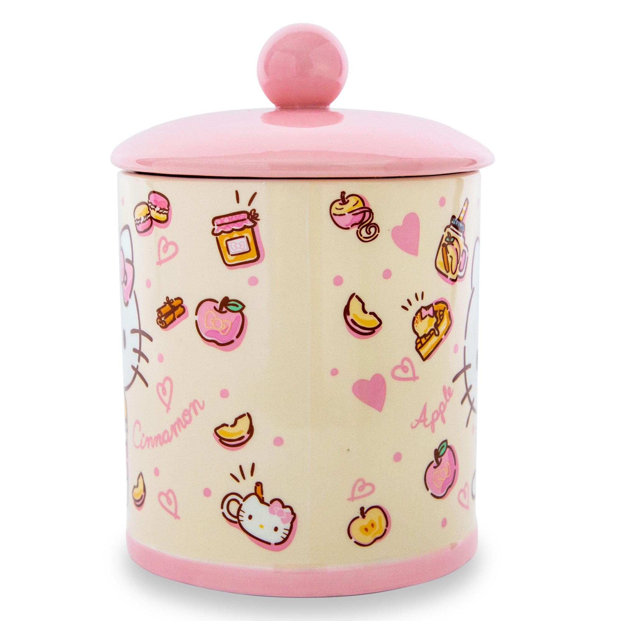 Foto 4 pulgar | Bidón De Cerámica Plateado Buffalo Hello Kitty Pink 20 Cm - Venta Internacional.