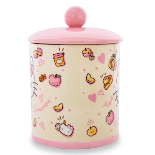 Foto 3 | Bidón De Cerámica Plateado Buffalo Hello Kitty Pink 20 Cm - Venta Internacional.