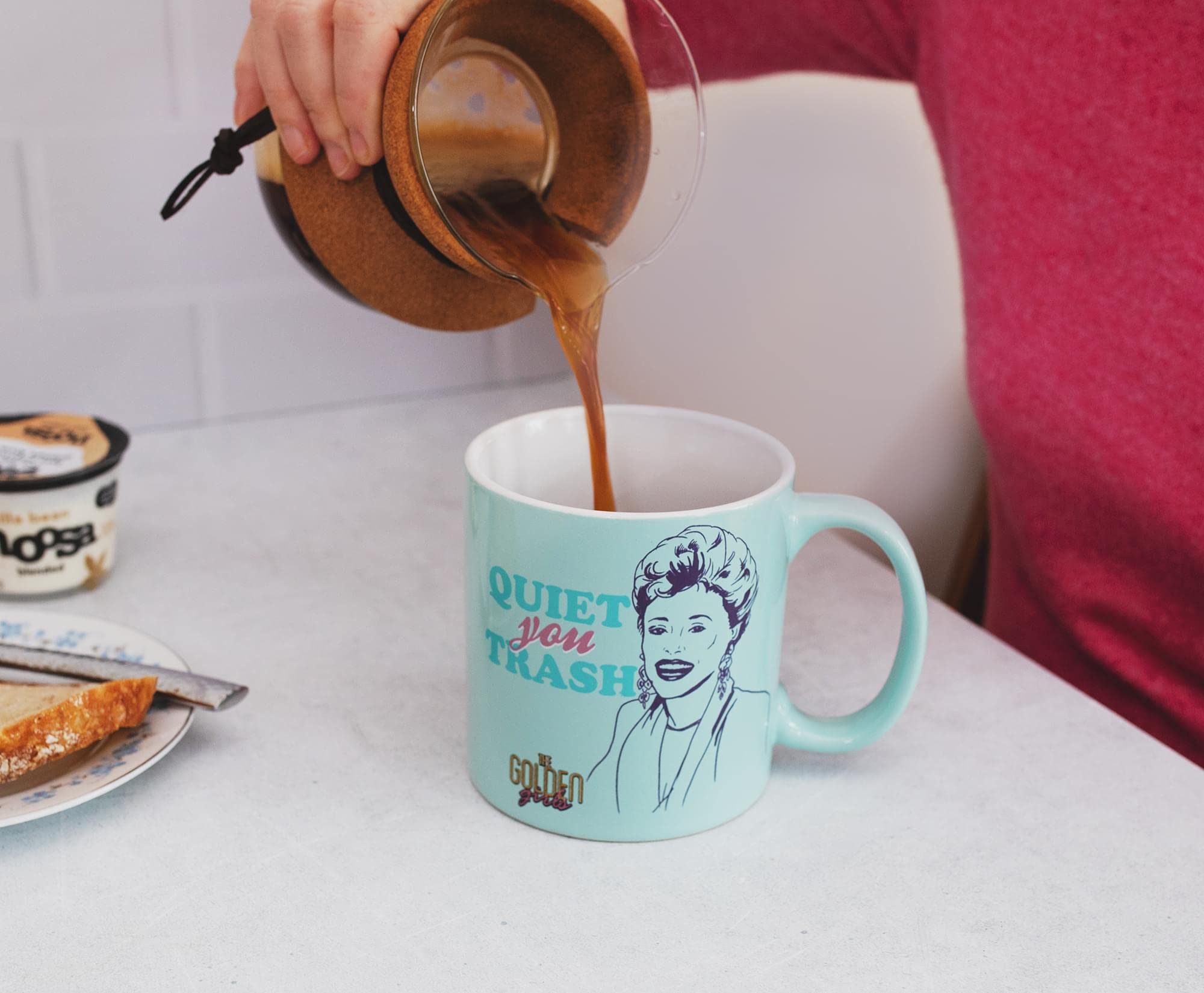 Foto 5 pulgar | Taza De Cerámica Silver Buffalo The Golden Girls, 600 Ml - Venta Internacional.