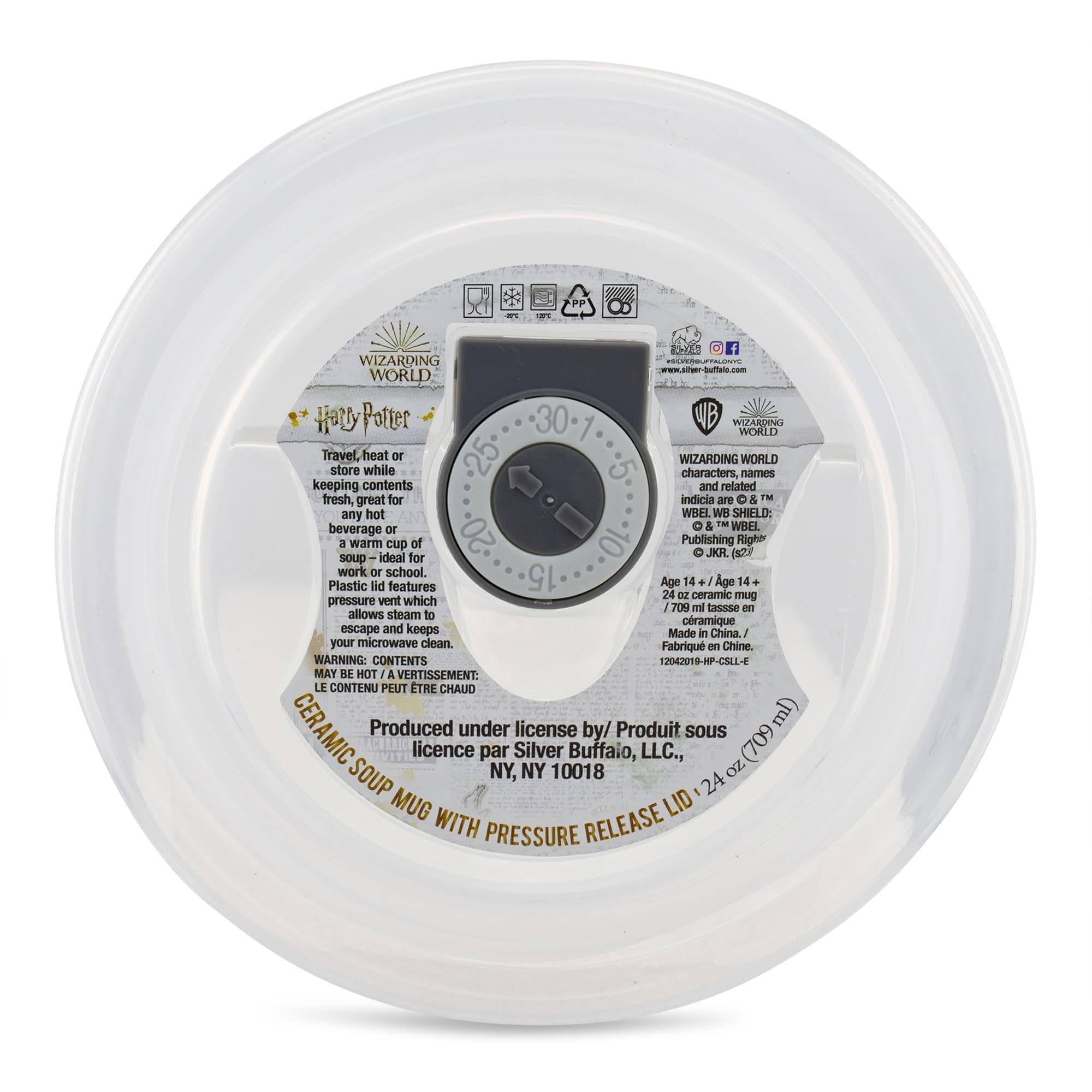 Foto 4 | Taza Para Sopa Harry Potter Hogwarts Destination, 700 Ml - Venta Internacional.