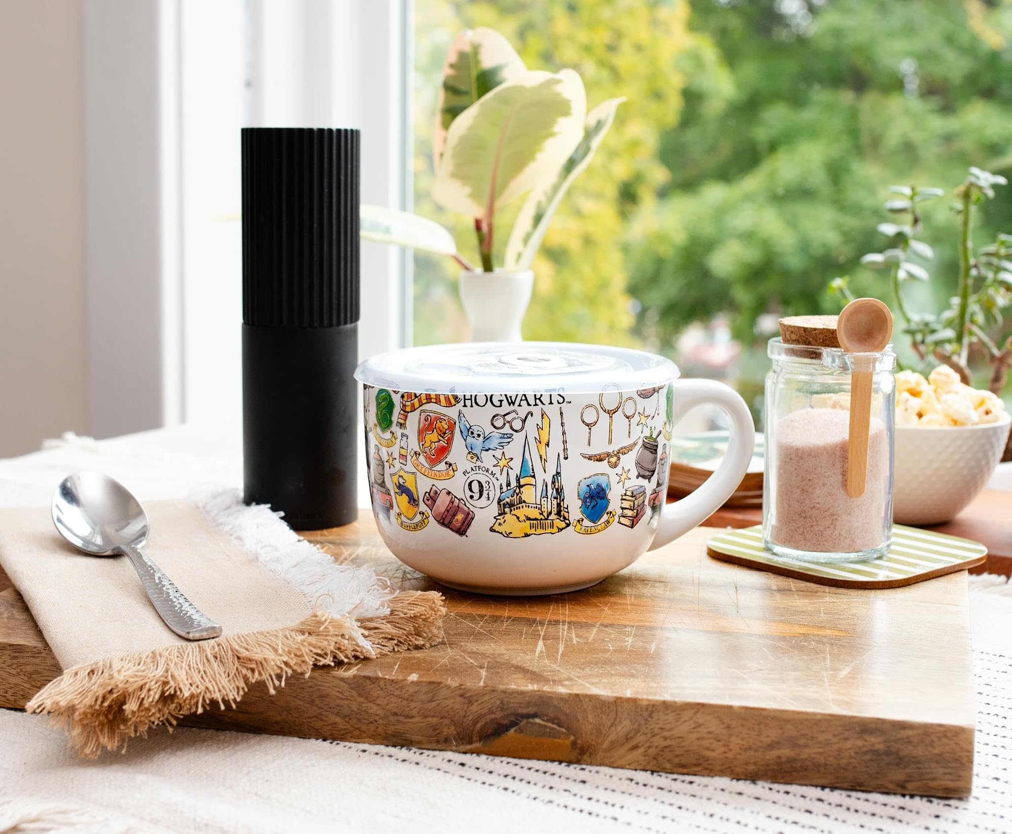 Foto 5 | Taza Para Sopa Harry Potter Hogwarts Destination, 700 Ml - Venta Internacional.