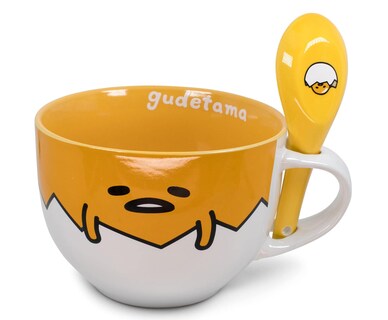 Foto 1 | Taza De Sopa De Cerámica Silver Buffalo Gudetama Dangerous 710 Ml - Venta Internacional.