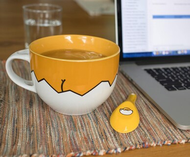Foto 5 | Taza De Sopa De Cerámica Silver Buffalo Gudetama Dangerous 710 Ml - Venta Internacional.