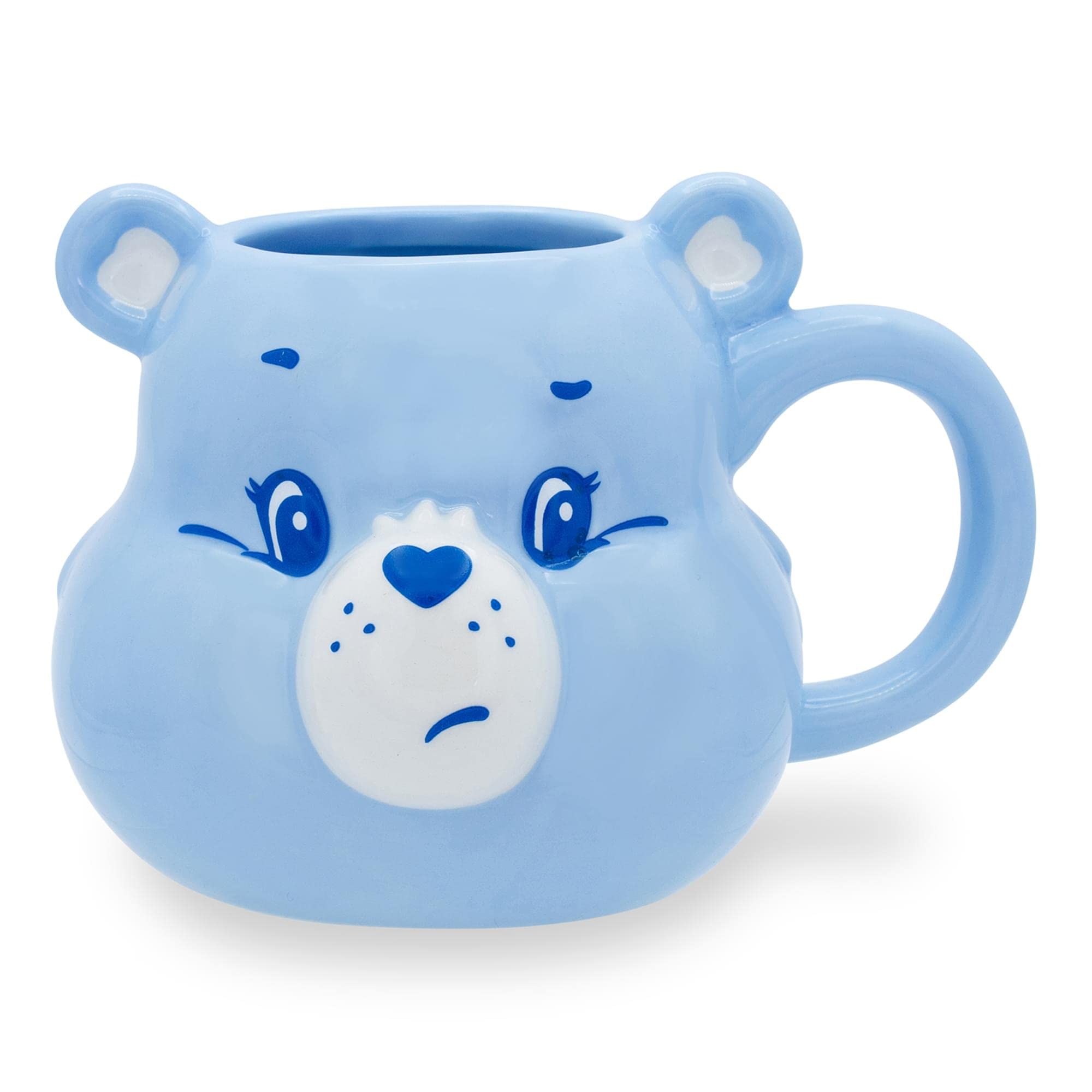 Foto 1 | Taza Plateada De Cerámica Buffalo Care Bears Grumpy Bear, 590 Ml - Venta Internacional.