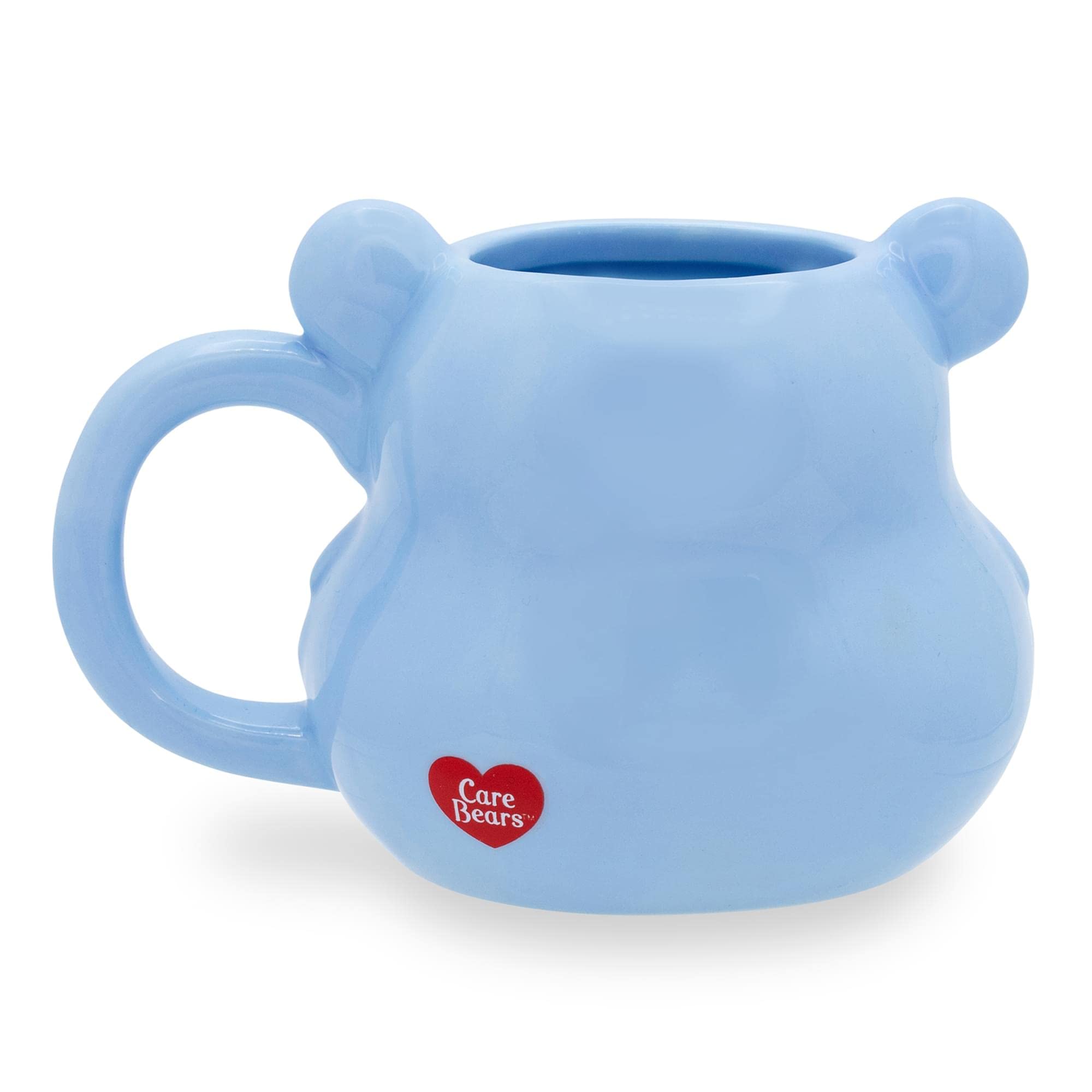 Foto 3 pulgar | Taza Plateada De Cerámica Buffalo Care Bears Grumpy Bear, 590 Ml - Venta Internacional.