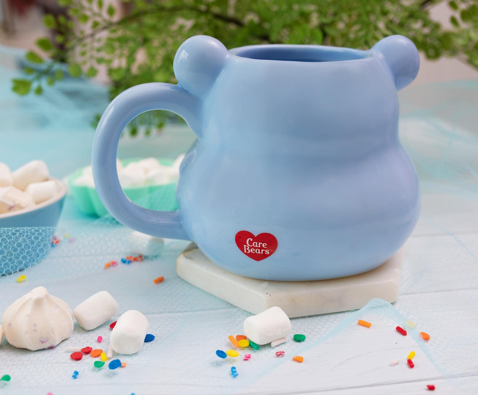 Foto 4 | Taza Plateada De Cerámica Buffalo Care Bears Grumpy Bear, 590 Ml - Venta Internacional.