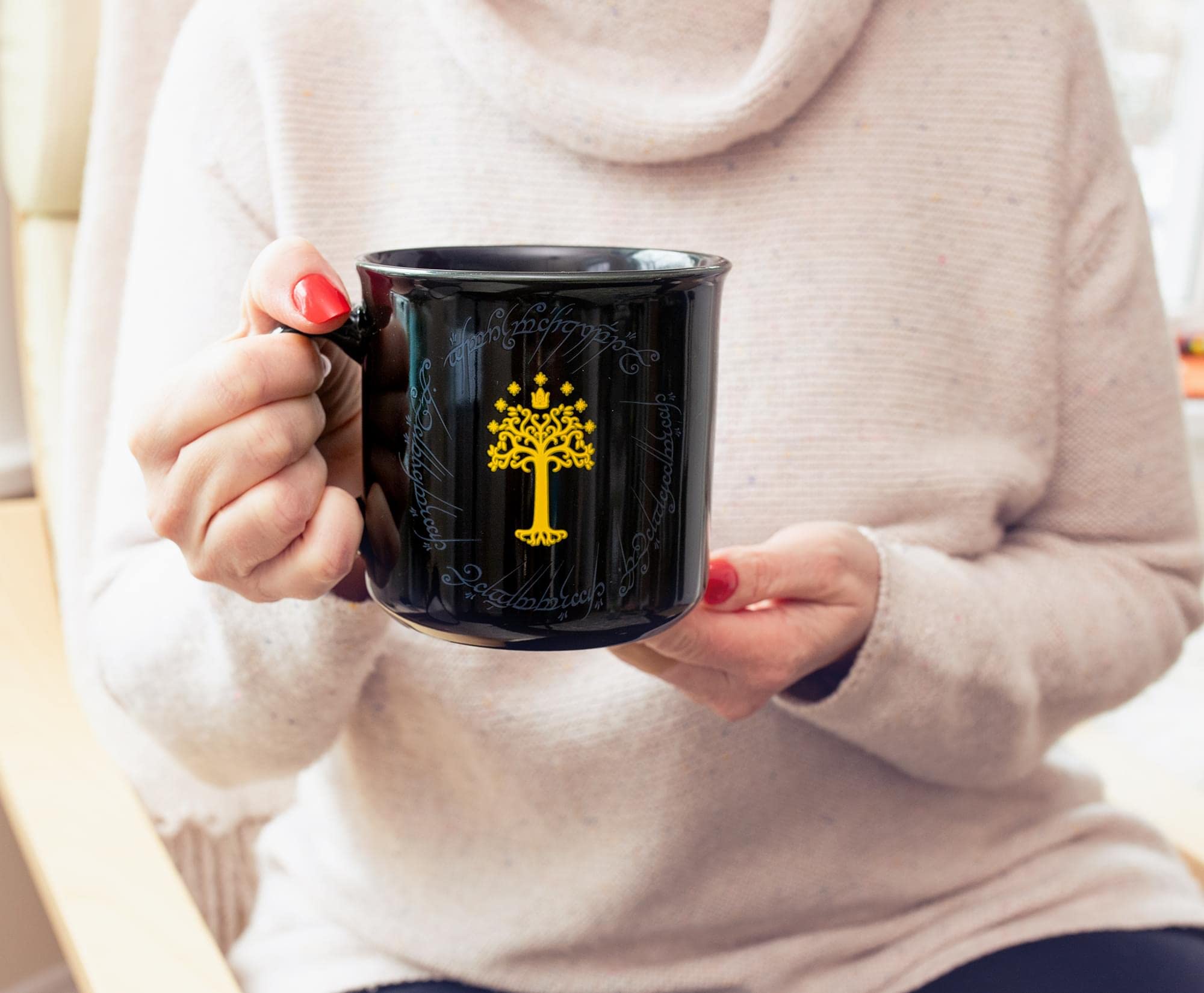 Foto 6 | Taza Camper Silver Buffalo El Señor De Los Anillos Gondor, 600 Ml - Venta Internacional.