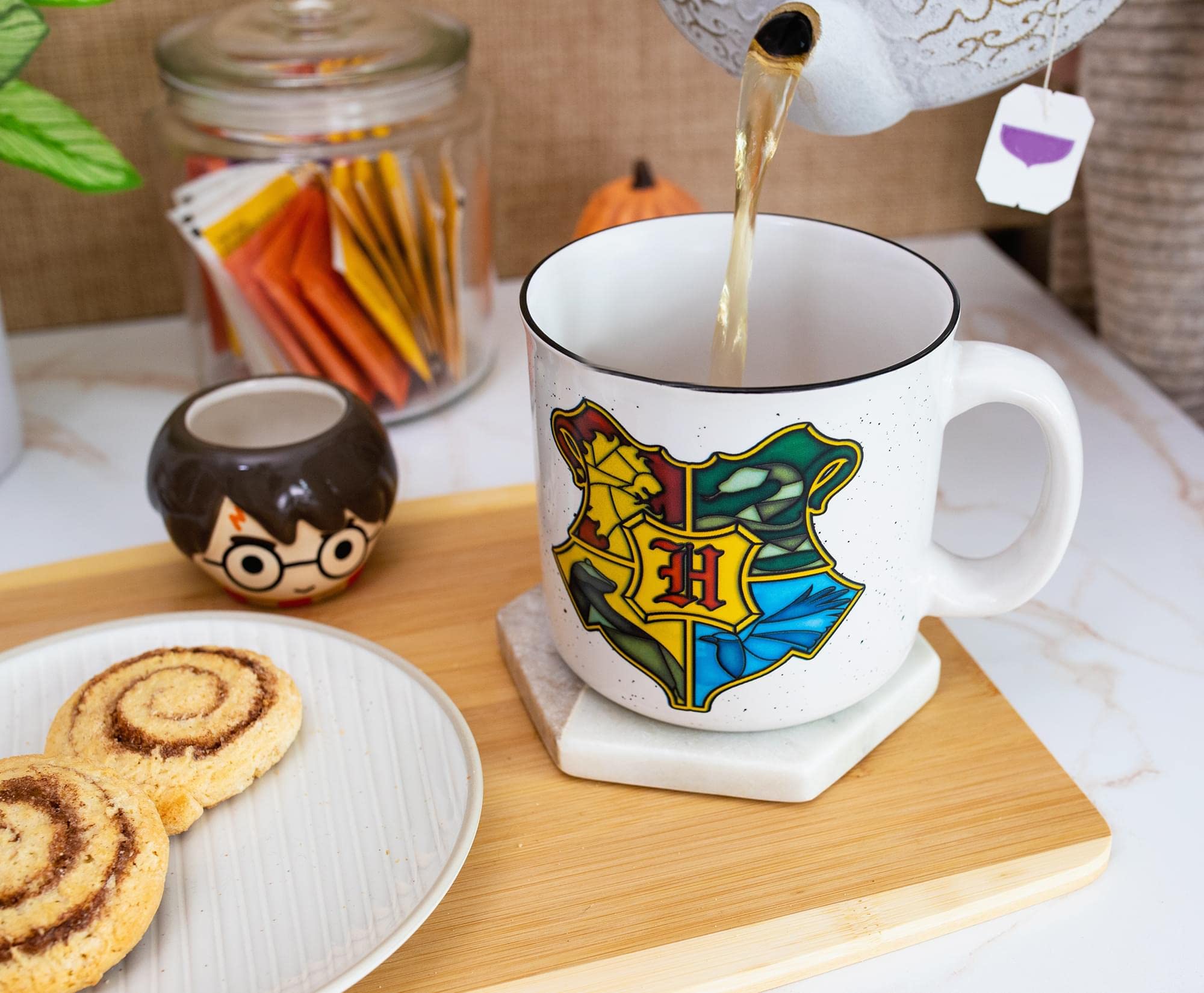 Foto 5 pulgar | Taza De Cerámica Camper Silver Buffalo Harry Potter Hogwarts, 590 Ml - Venta Internacional.