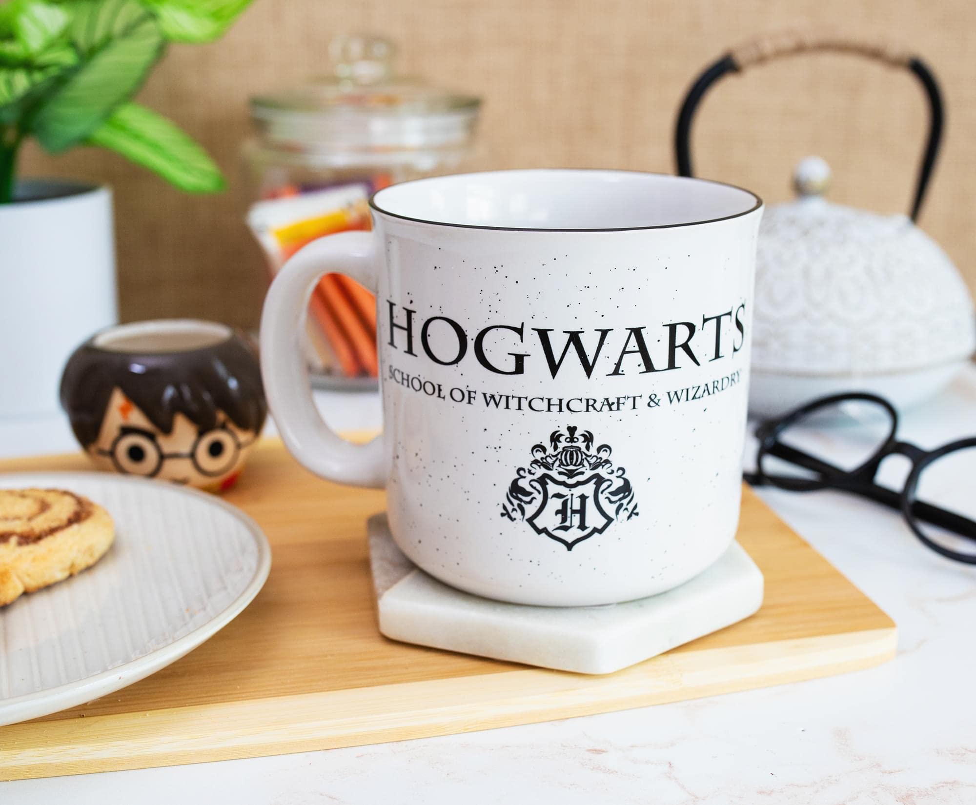 Foto 6 pulgar | Taza De Cerámica Camper Silver Buffalo Harry Potter Hogwarts, 590 Ml - Venta Internacional.