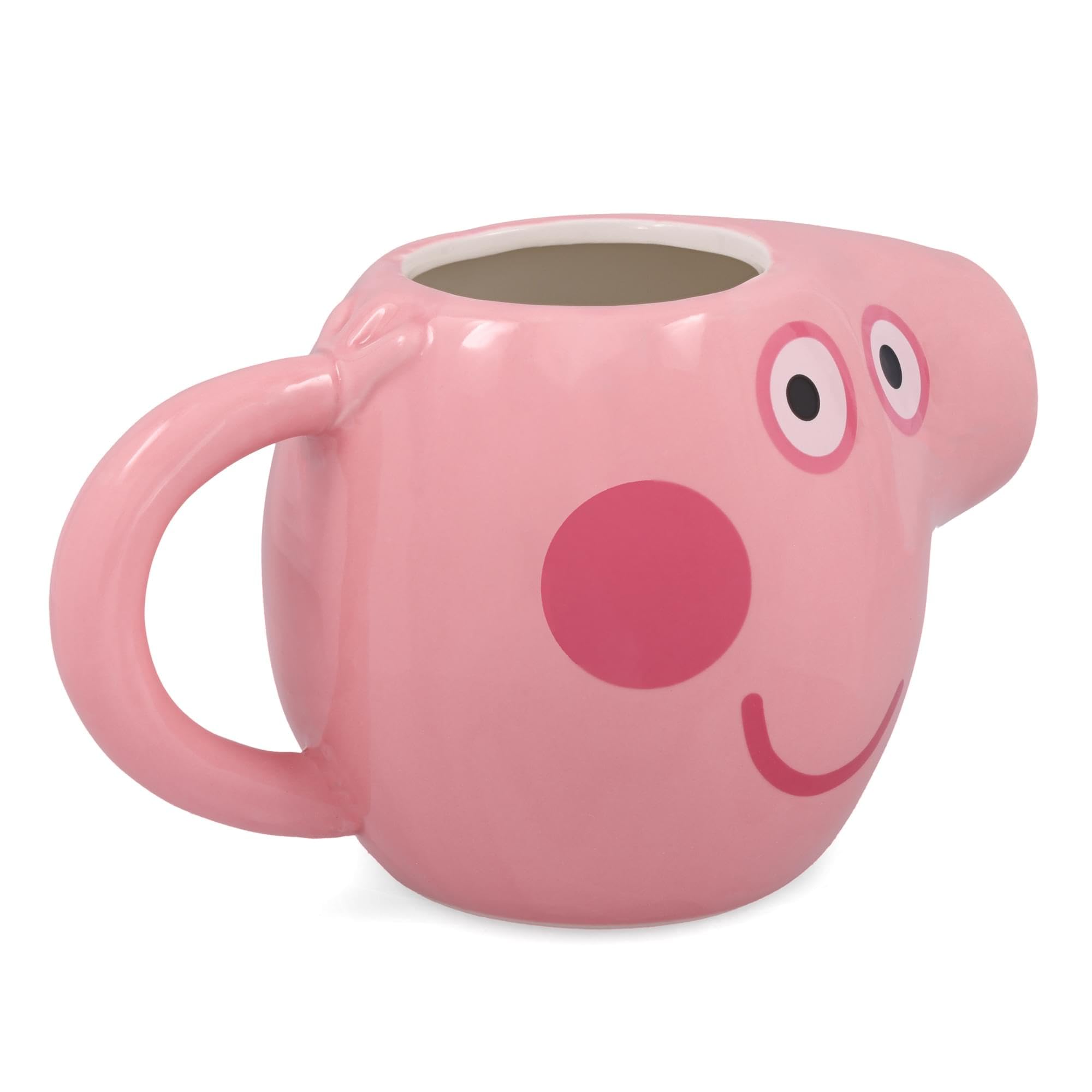 Foto 3 pulgar | Taza Silver Buffalo Peppa Pig De Cerámica De 600 Ml Con Licencia Oficial - Venta Internacional.