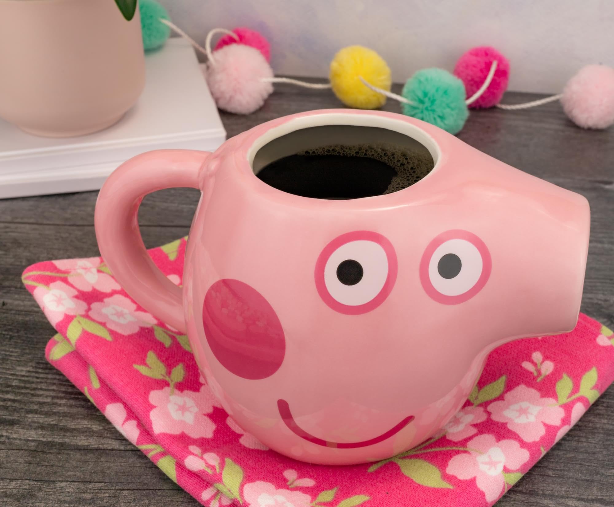 Foto 5 pulgar | Taza Silver Buffalo Peppa Pig De Cerámica De 600 Ml Con Licencia Oficial - Venta Internacional.