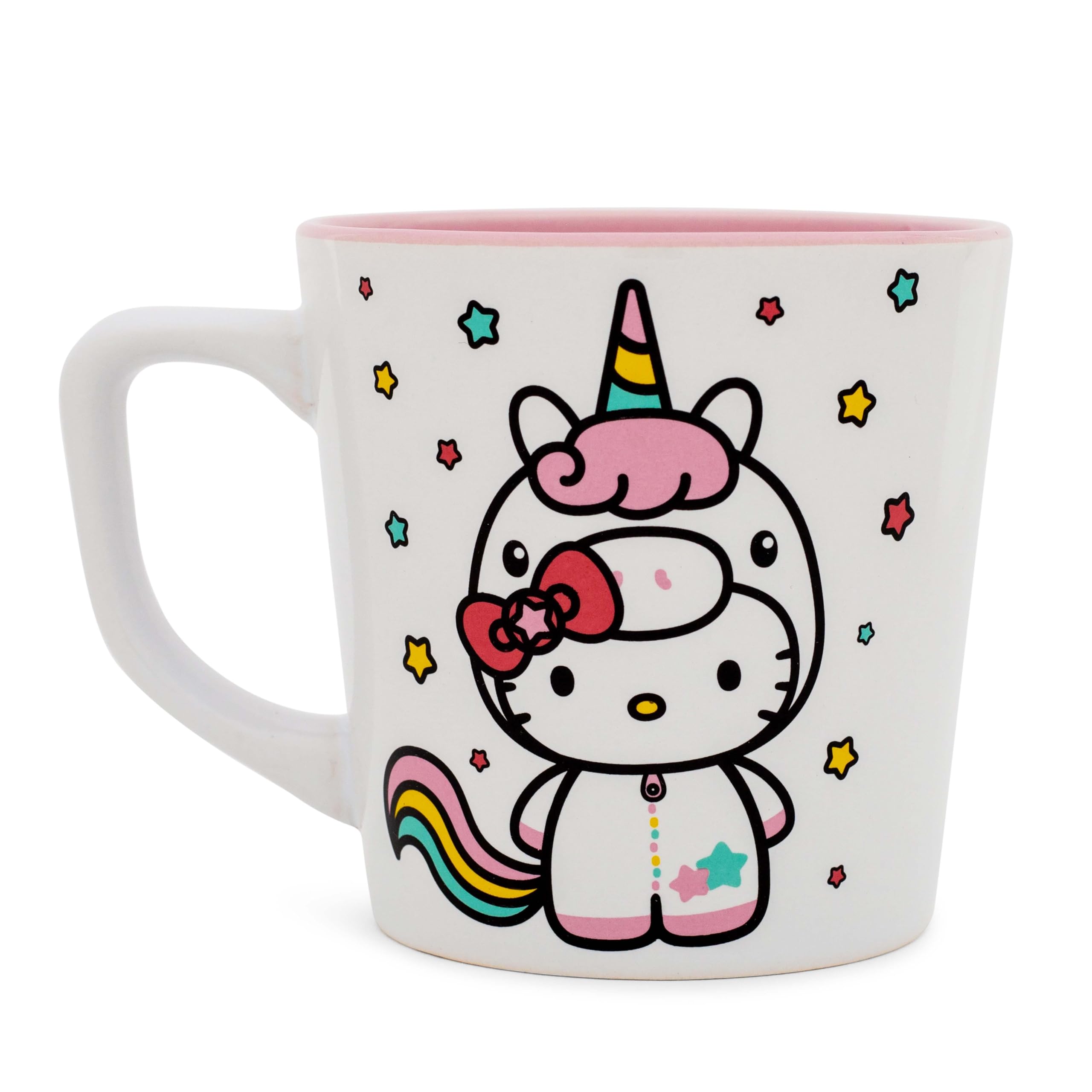 Foto 2 | Taza Con Leche Silver Buffalo Sanrio Hello Kitty Unicorn, 500 Ml - Venta Internacional.