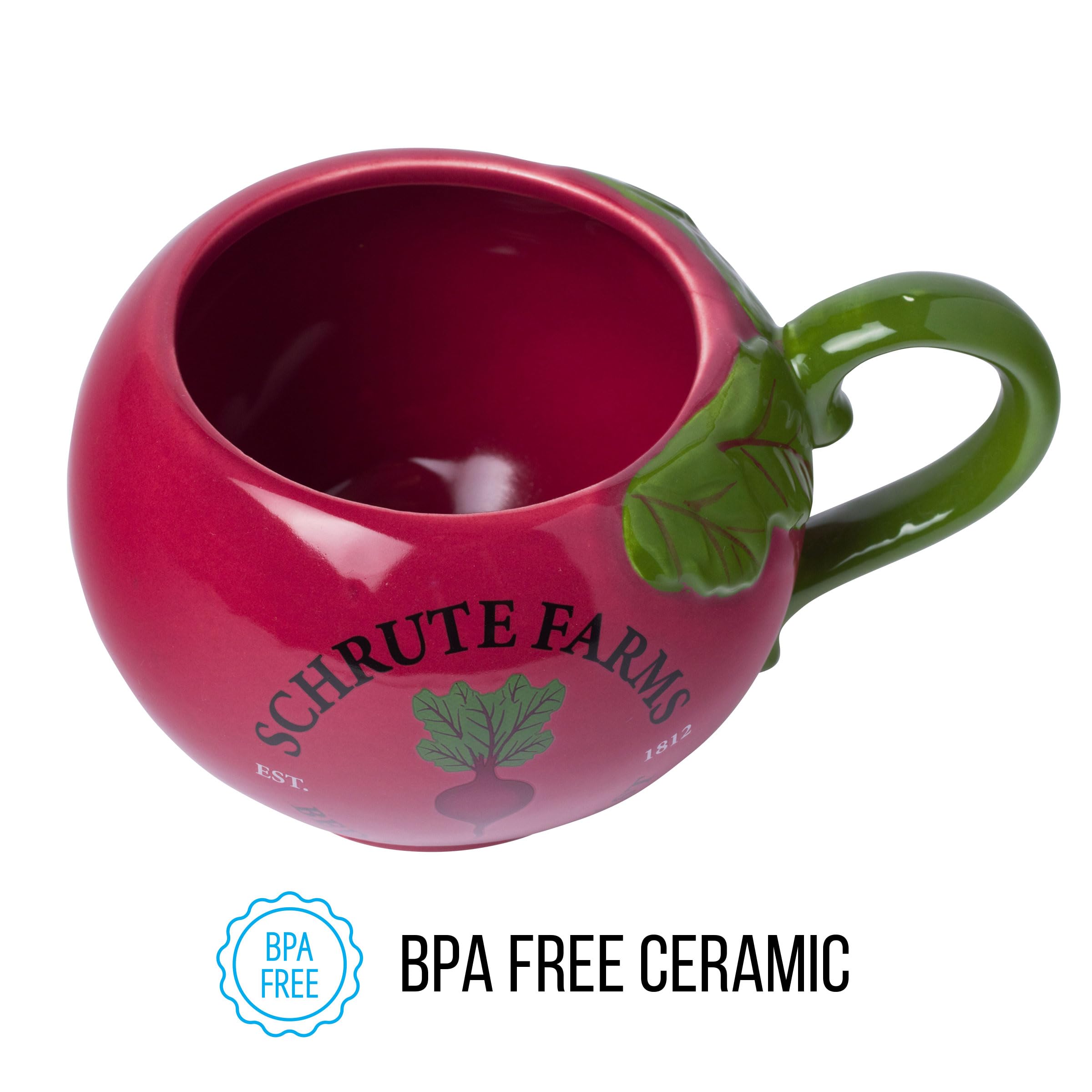 Foto 6 pulgar | Taza Silver Buffalo The Office Schrute Farms De Cerámica, 600 Ml - Venta Internacional.