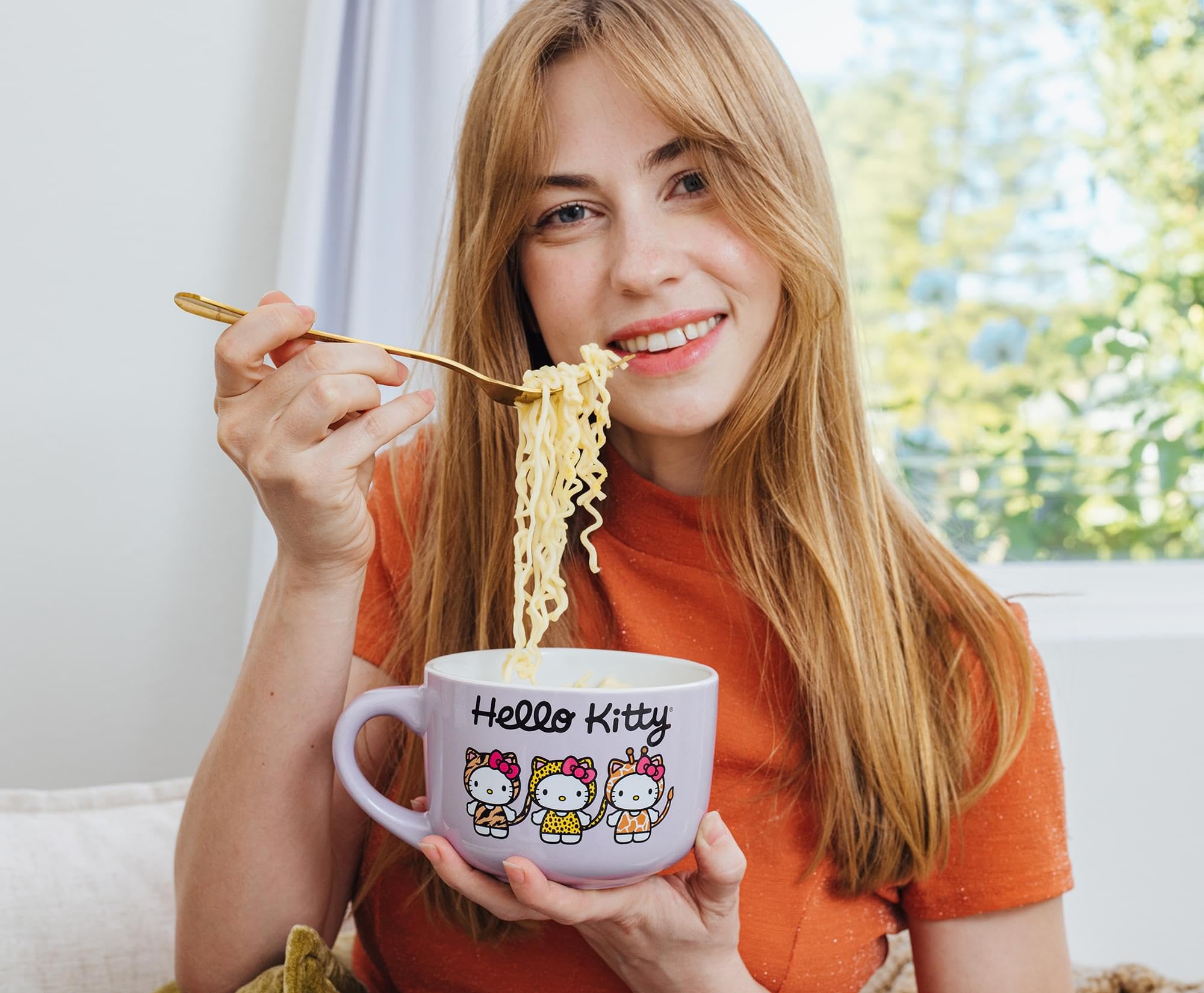 Foto 8 pulgar | Taza Para Sopa Sanrio Hello Kitty Jungle Animals, 700 Ml - Venta Internacional.
