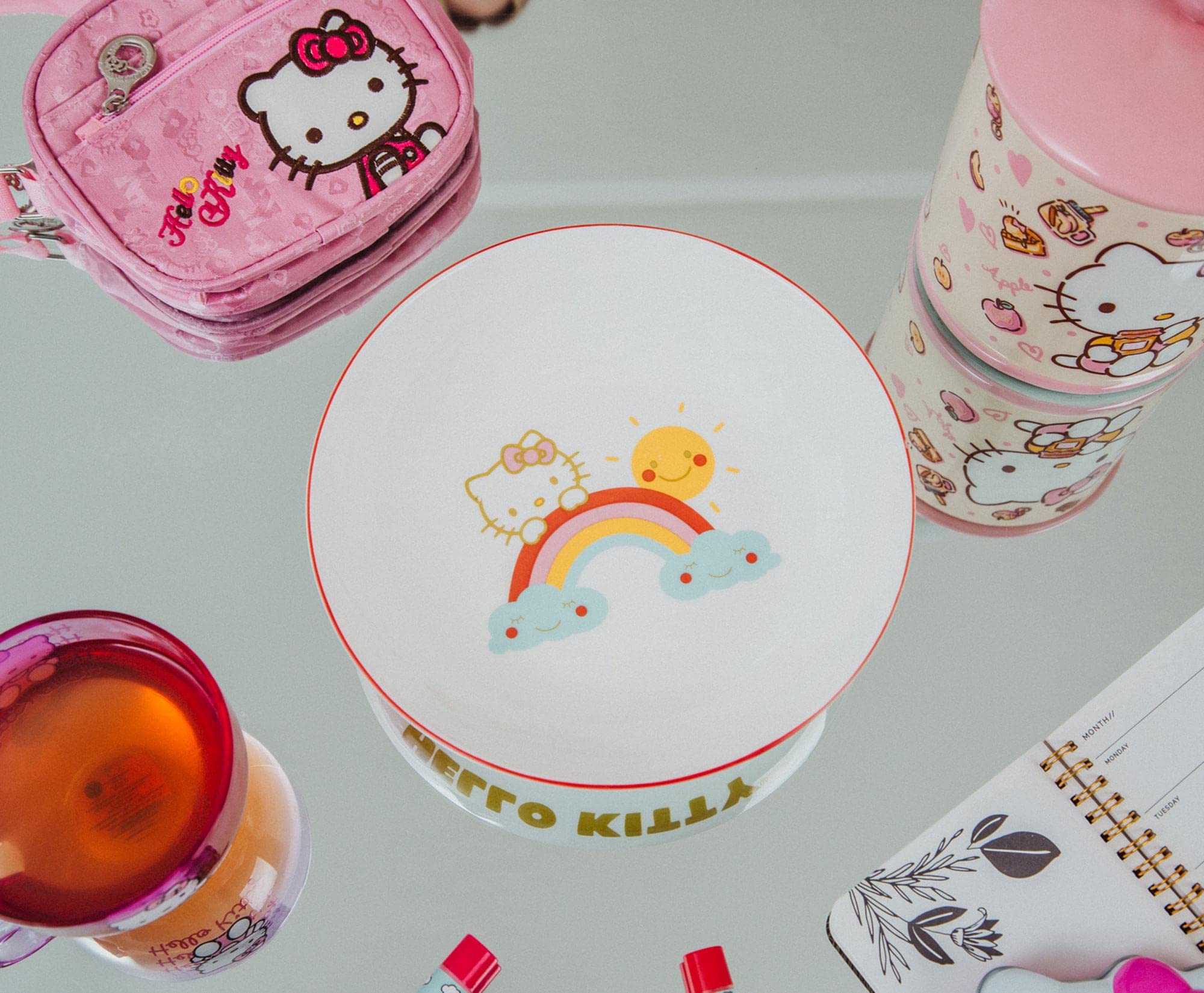Foto 4 pulgar | Cuenco Sanrio Hello Kitty Rainbow, 23 Cm, Cerámica - Venta Internacional.