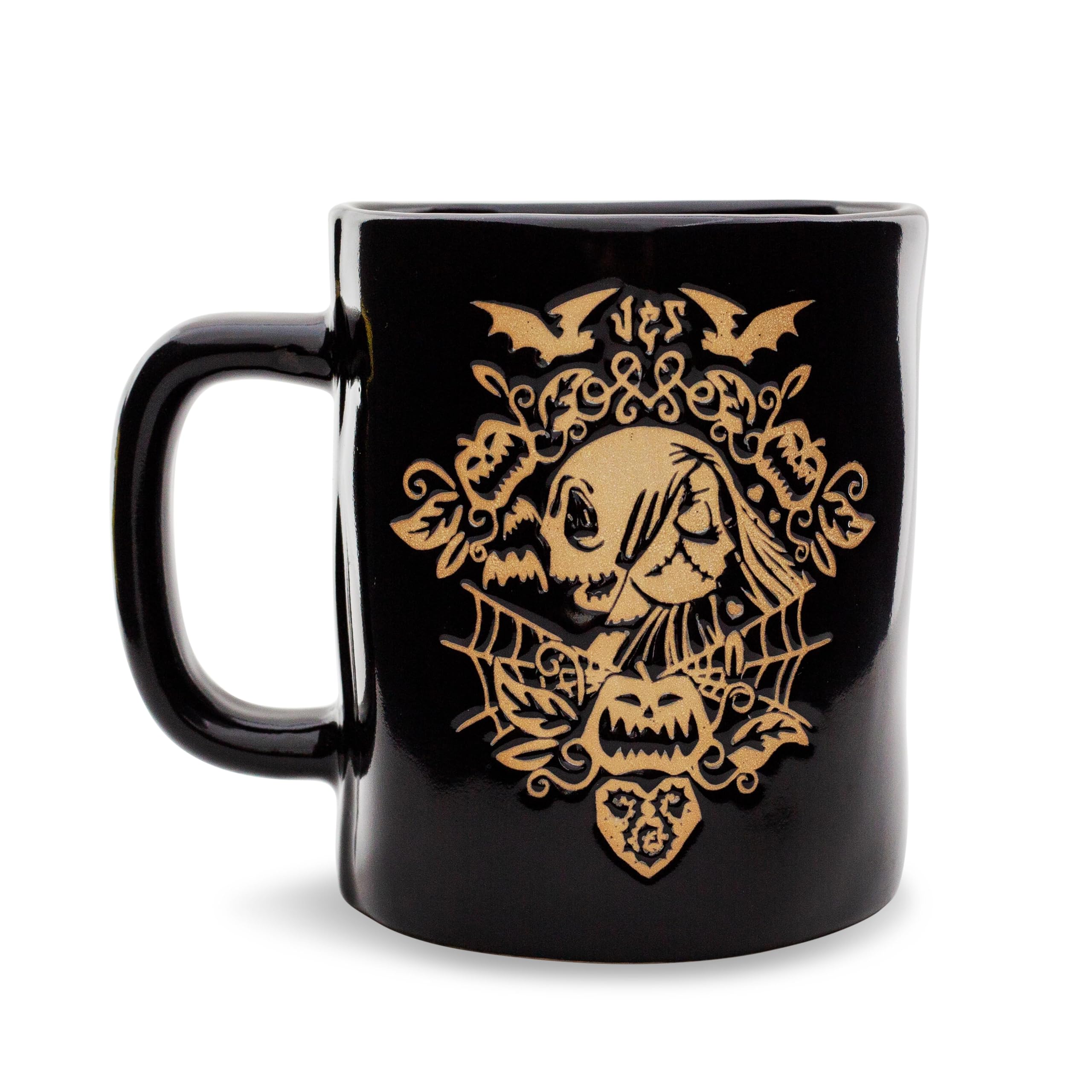 Foto 1 | Taza Plateada Buffalo Disney Pesadilla Antes De Navidad - Venta Internacional.