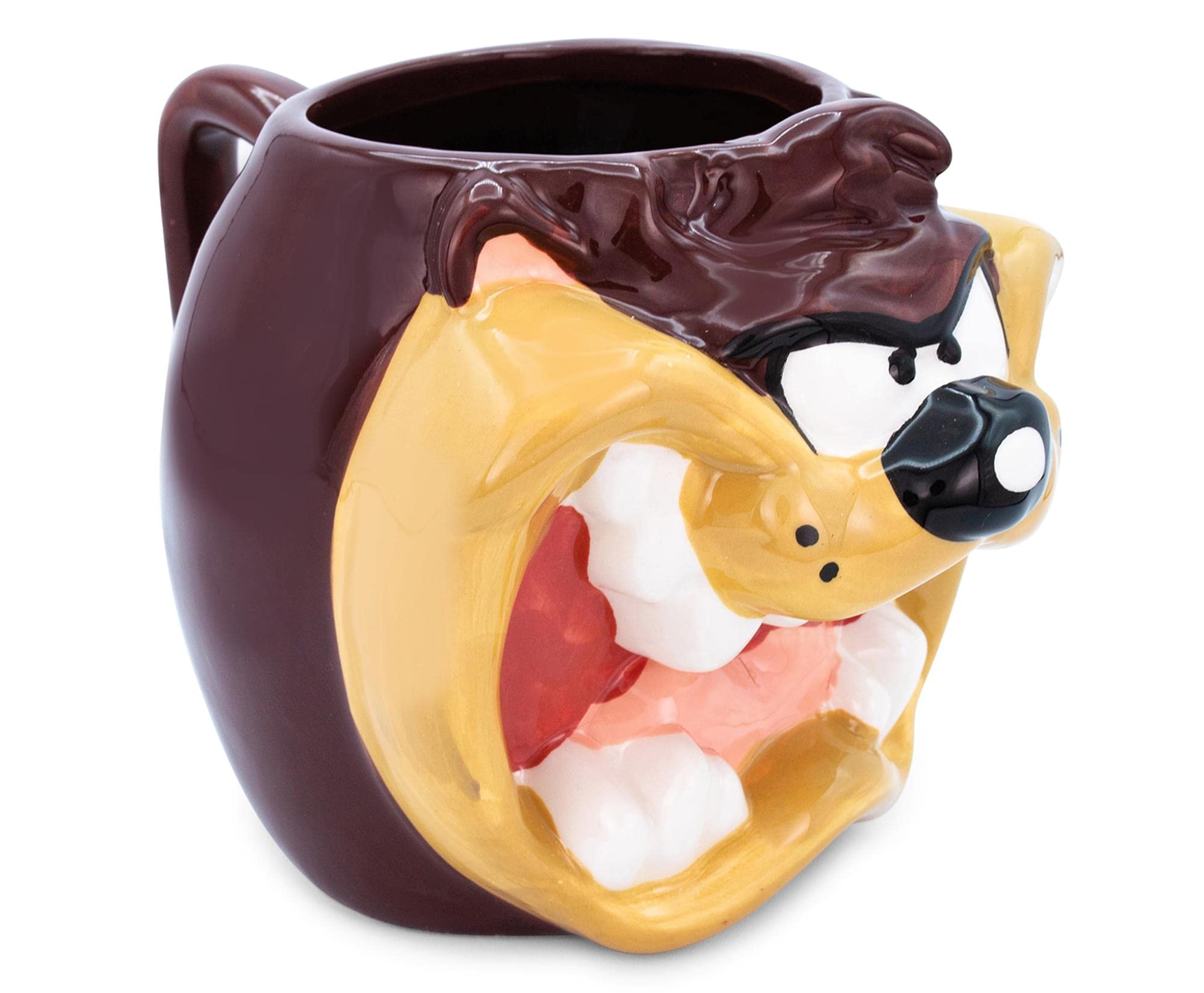 Foto 3 pulgar | Taza Plateada Buffalo Looney Tunes Taz Face Ceramic 710 Ml - Venta Internacional.