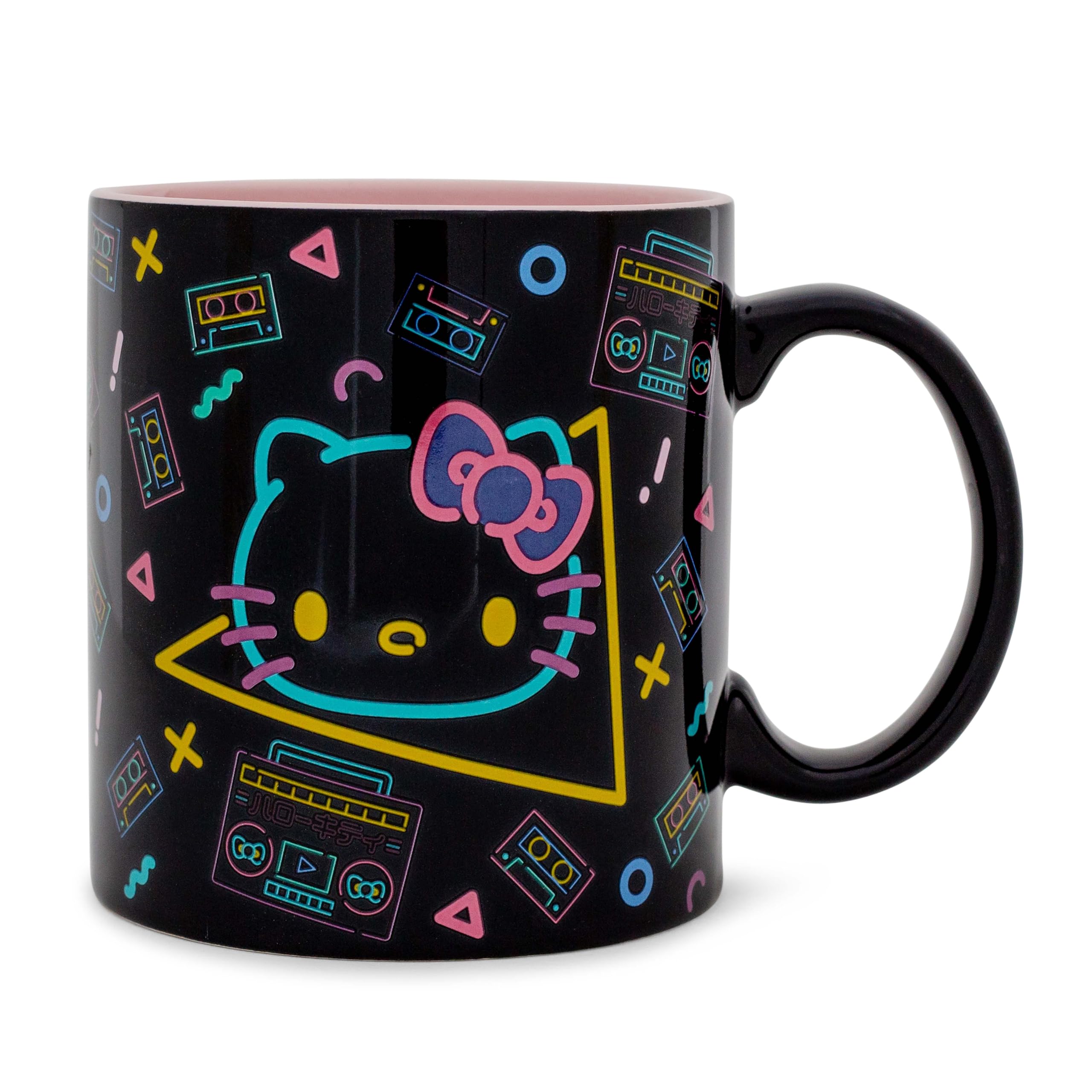 Foto 4 pulgar | Taza De Café Silver Buffalo Sanrio Hello Kitty Retro Boombox - Venta Internacional.