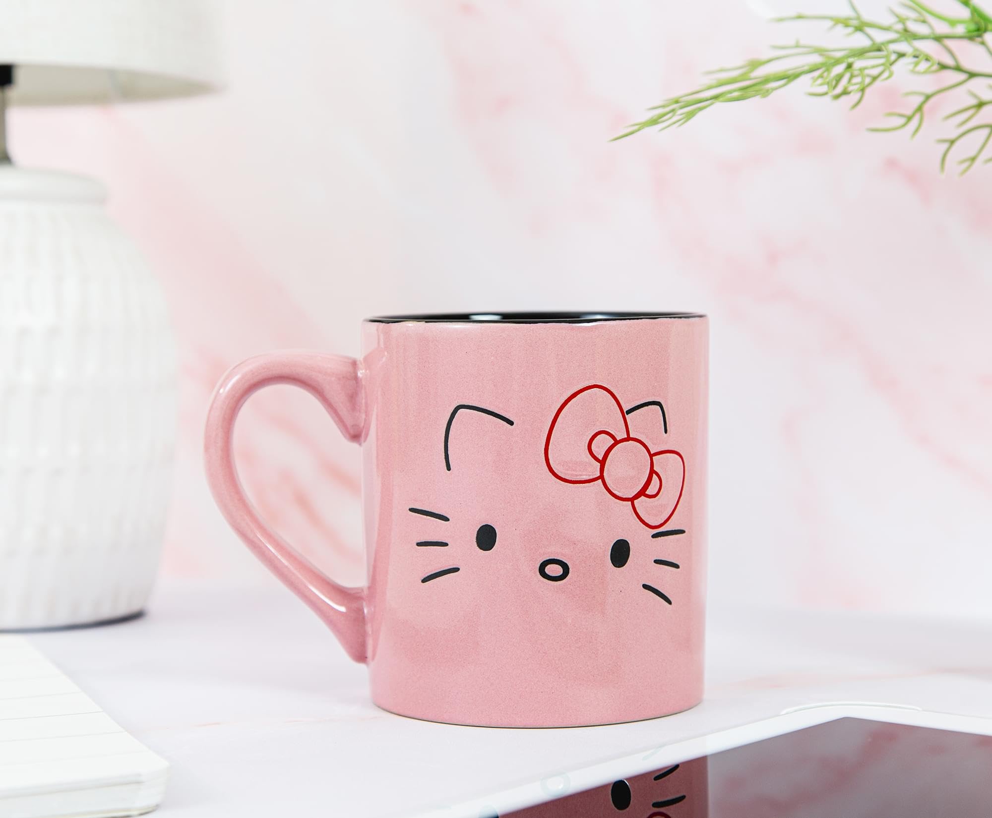 Foto 5 pulgar | Taza De Café Silver Buffalo Sanrio Hello Kitty 414 Ml De Cerámica - Venta Internacional.