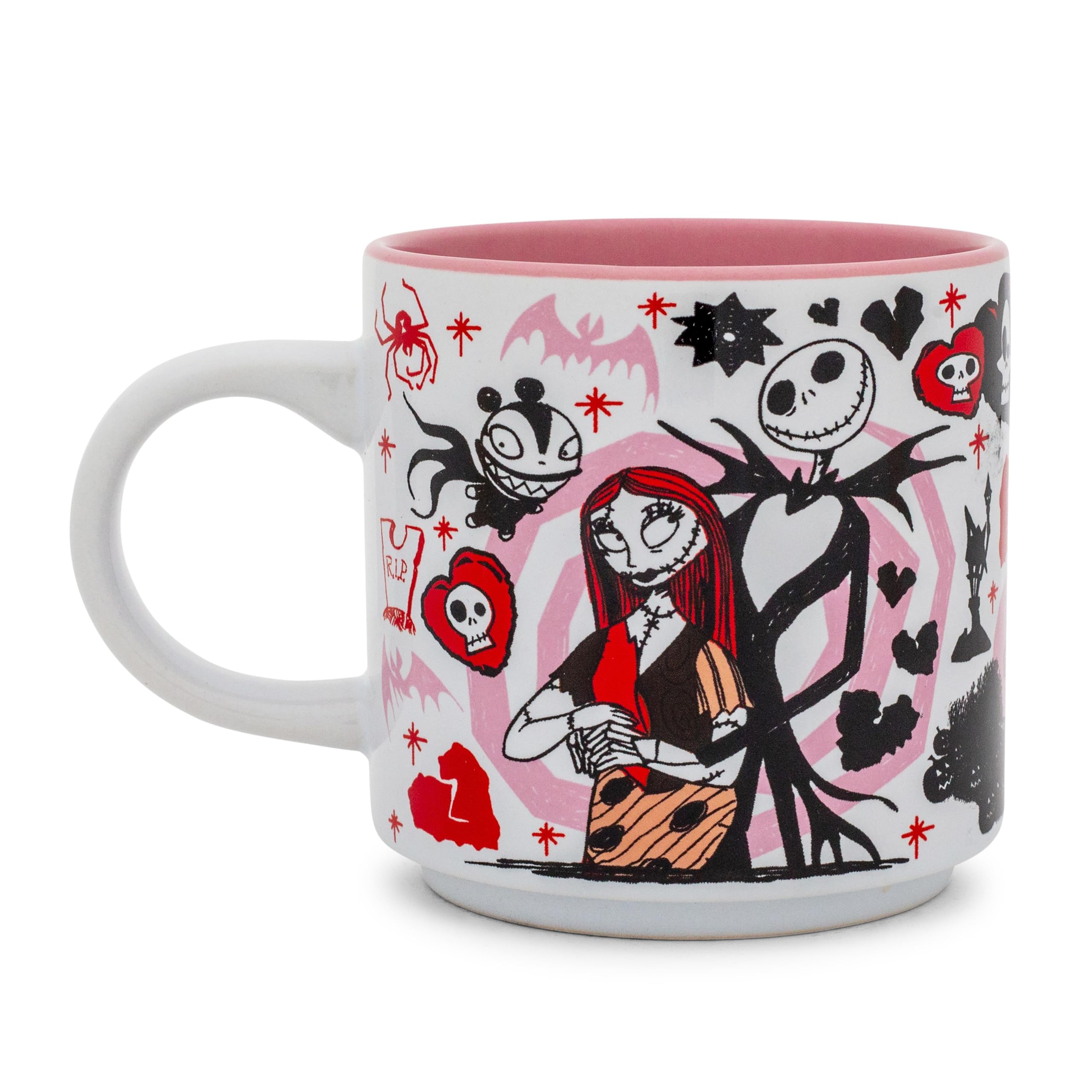 Foto 2 pulgar | Taza De Café Plateada Buffalo Disney Nightmare Before Christmas - Venta Internacional.
