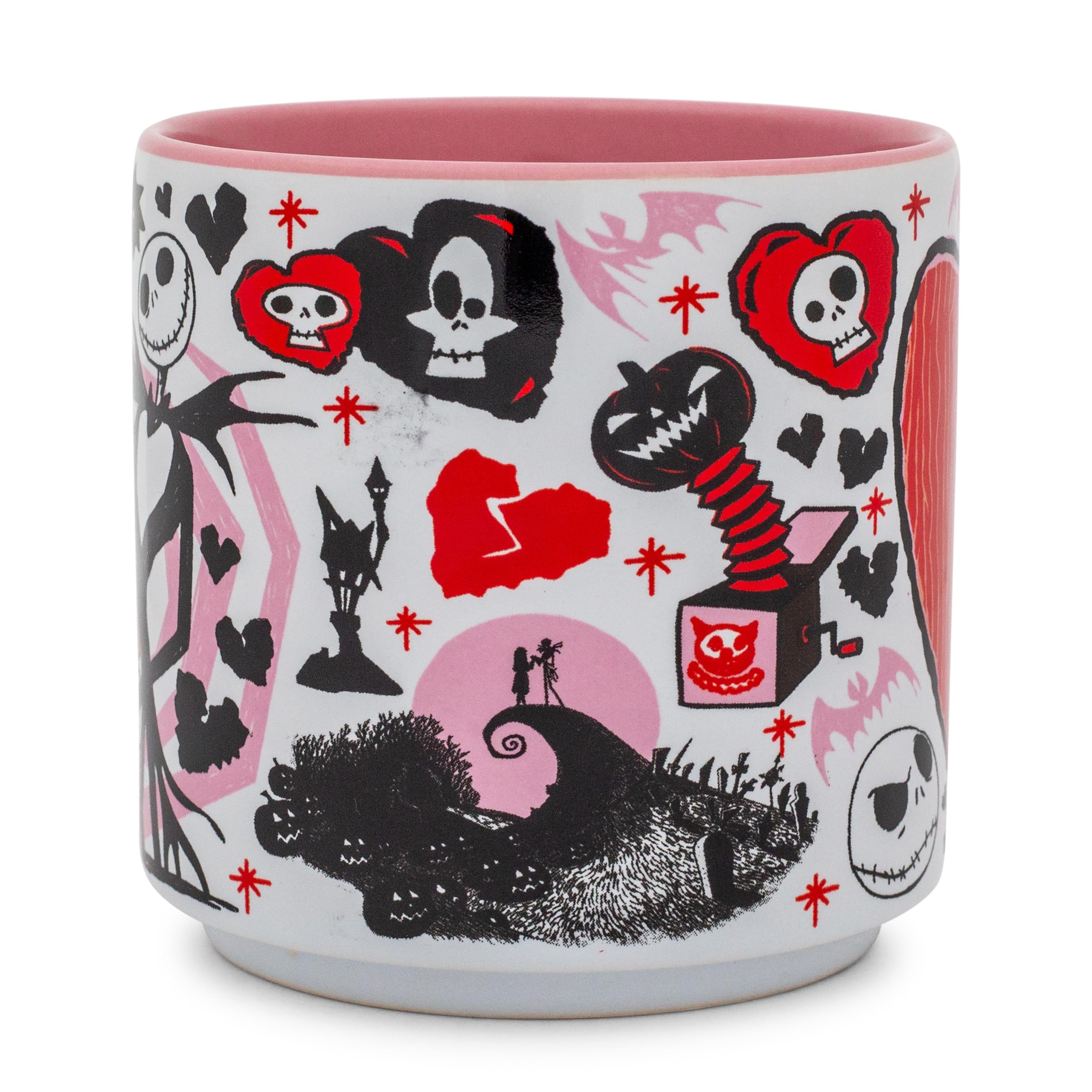 Foto 3 pulgar | Taza De Café Plateada Buffalo Disney Nightmare Before Christmas - Venta Internacional.