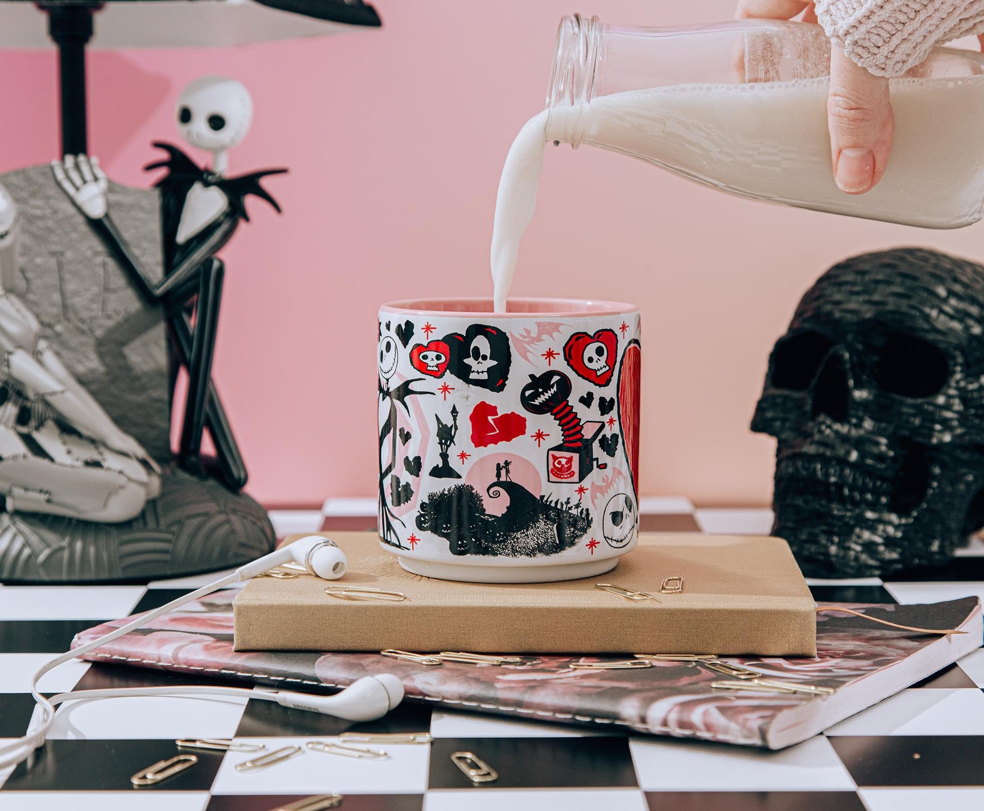 Foto 8 pulgar | Taza De Café Plateada Buffalo Disney Nightmare Before Christmas - Venta Internacional.