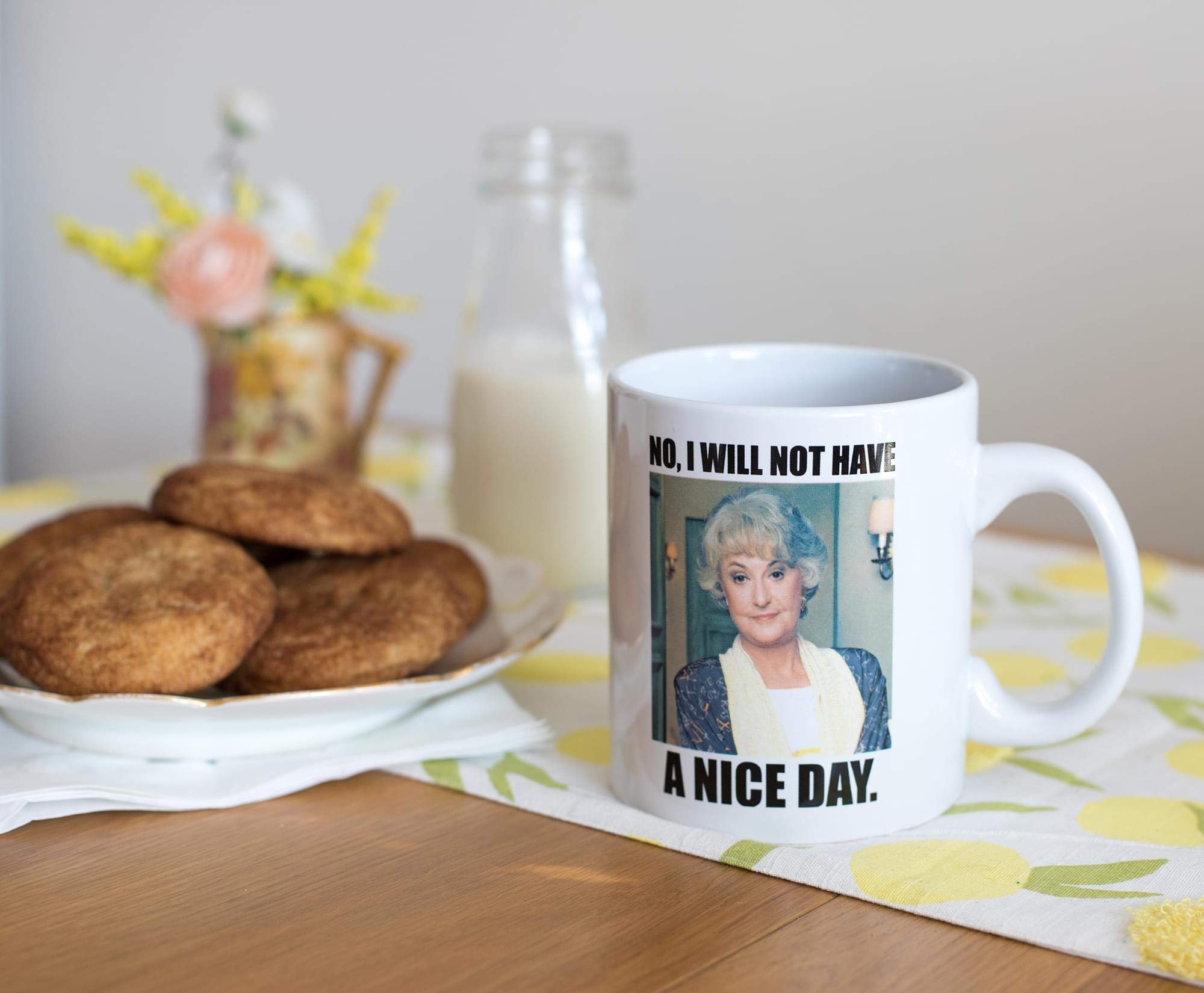 Foto 6 | Taza Silver Buffalo The Golden Girls No Tendré Un Buen Día - Venta Internacional.