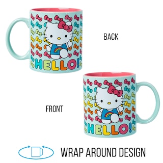 Foto 3 | Taza Plateada Buffalo Hello Kitty And Friends Hello Rainbows 590 Ml - Venta Internacional.