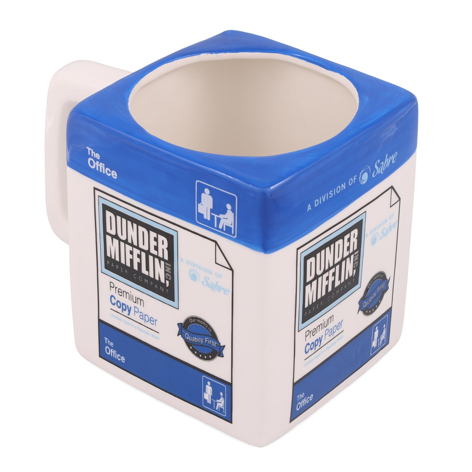 Foto 4 pulgar | Taza De Cerámica Silver Buffalo The Office Dunder Mifflin 600 Ml - Venta Internacional.