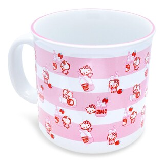 Foto 4 | Taza Camper De Cerámica Silver Buffalo Sanrio Hello Kitty 600 Ml - Venta Internacional.