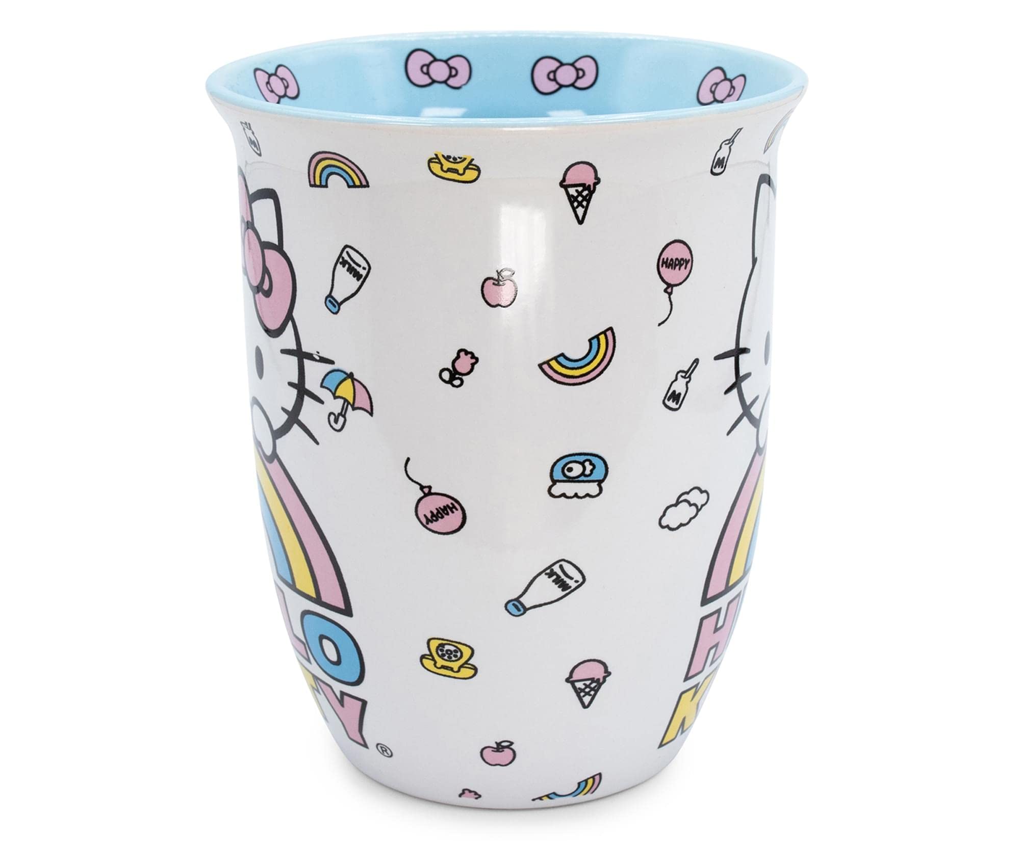 Foto 3 pulgar | Taza De Café Silver Buffalo Sanrio Hello Kitty, 480 Ml, Cerámica - Venta Internacional.