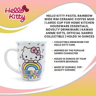 Foto 7 | Taza De Café Silver Buffalo Sanrio Hello Kitty, 480 Ml, Cerámica - Venta Internacional.