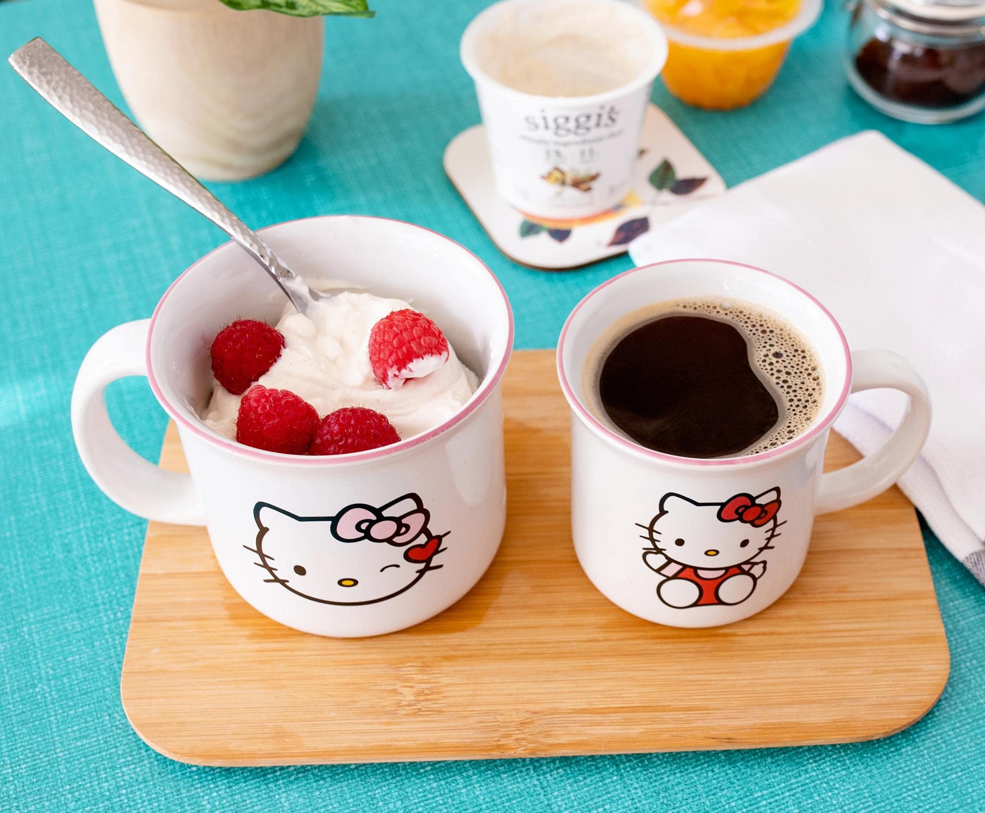 Foto 6 pulgar | Juego De Tazas De Cerámica Para Autocaravanas Hello Kitty, Sin Bpa, 2 Tazas De Viaje - Venta Internacional.