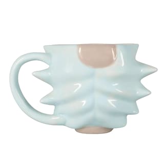Foto 3 | Taza Plateada De Buffalo Cartoon Network Morty Rick Face, 600 Ml - Venta Internacional.