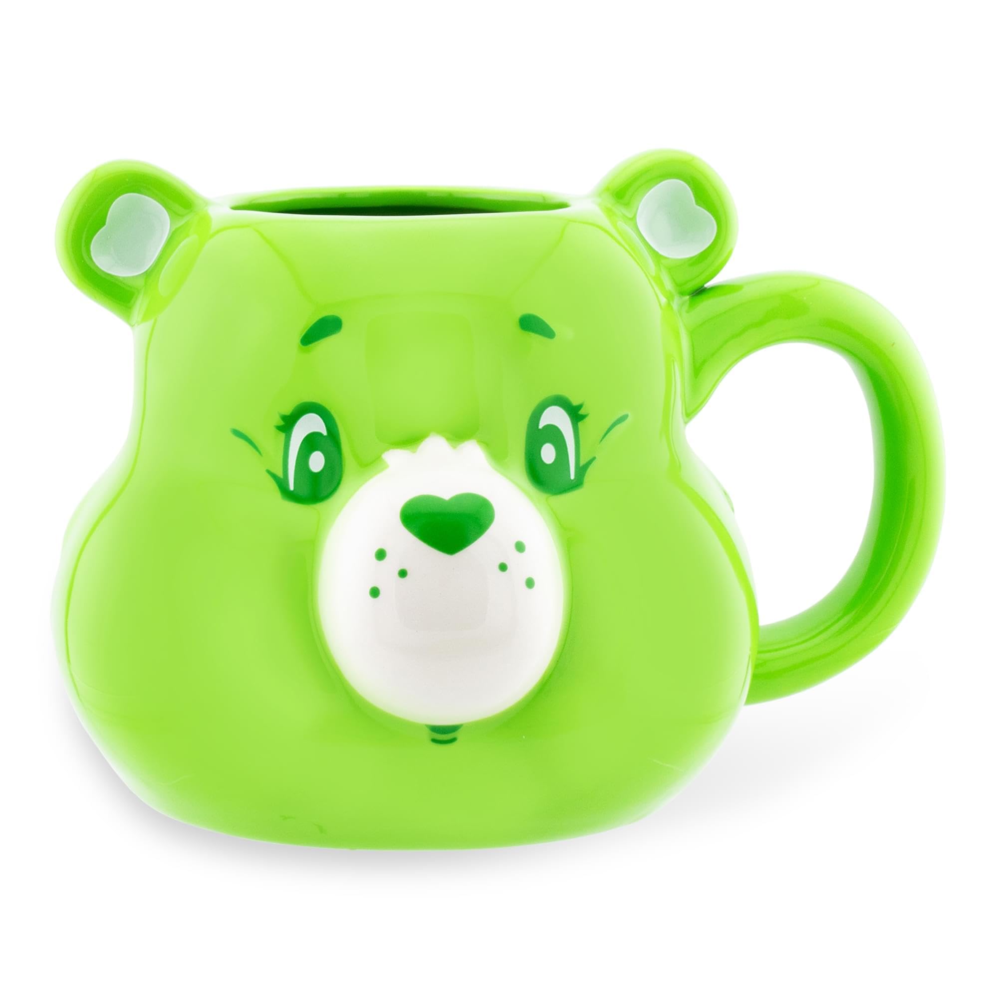 Foto 2 pulgar | Taza De Cerámica Silver Buffalo Care Bears Good Luck Bear, 590 Ml - Venta Internacional.