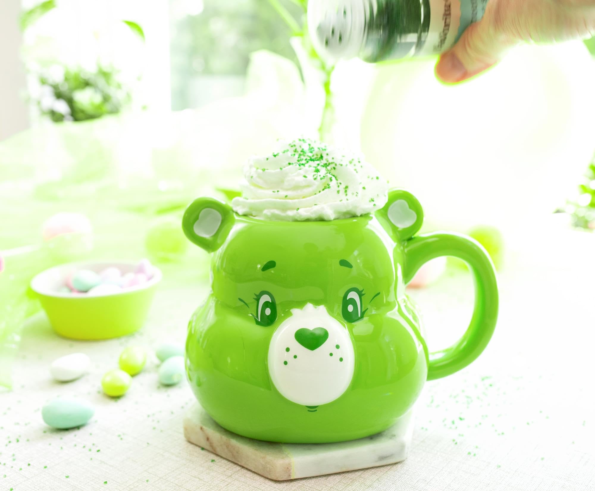 Foto 5 pulgar | Taza De Cerámica Silver Buffalo Care Bears Good Luck Bear, 590 Ml - Venta Internacional.