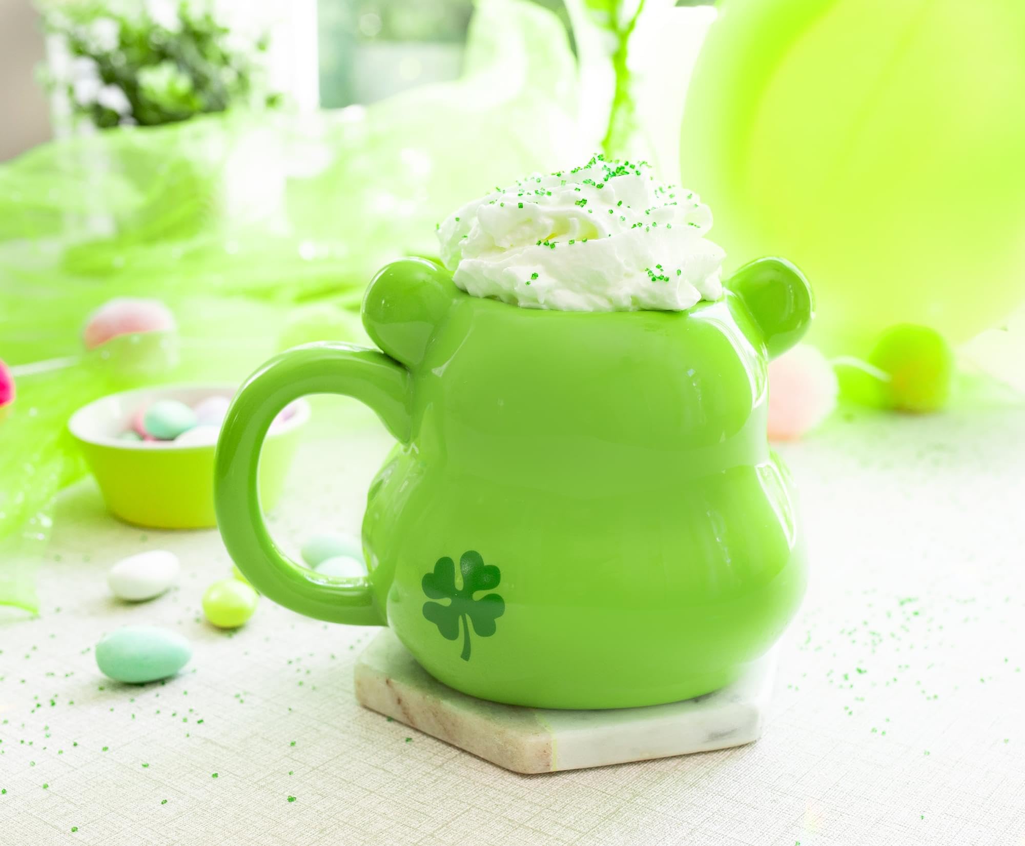 Foto 6 pulgar | Taza De Cerámica Silver Buffalo Care Bears Good Luck Bear, 590 Ml - Venta Internacional.