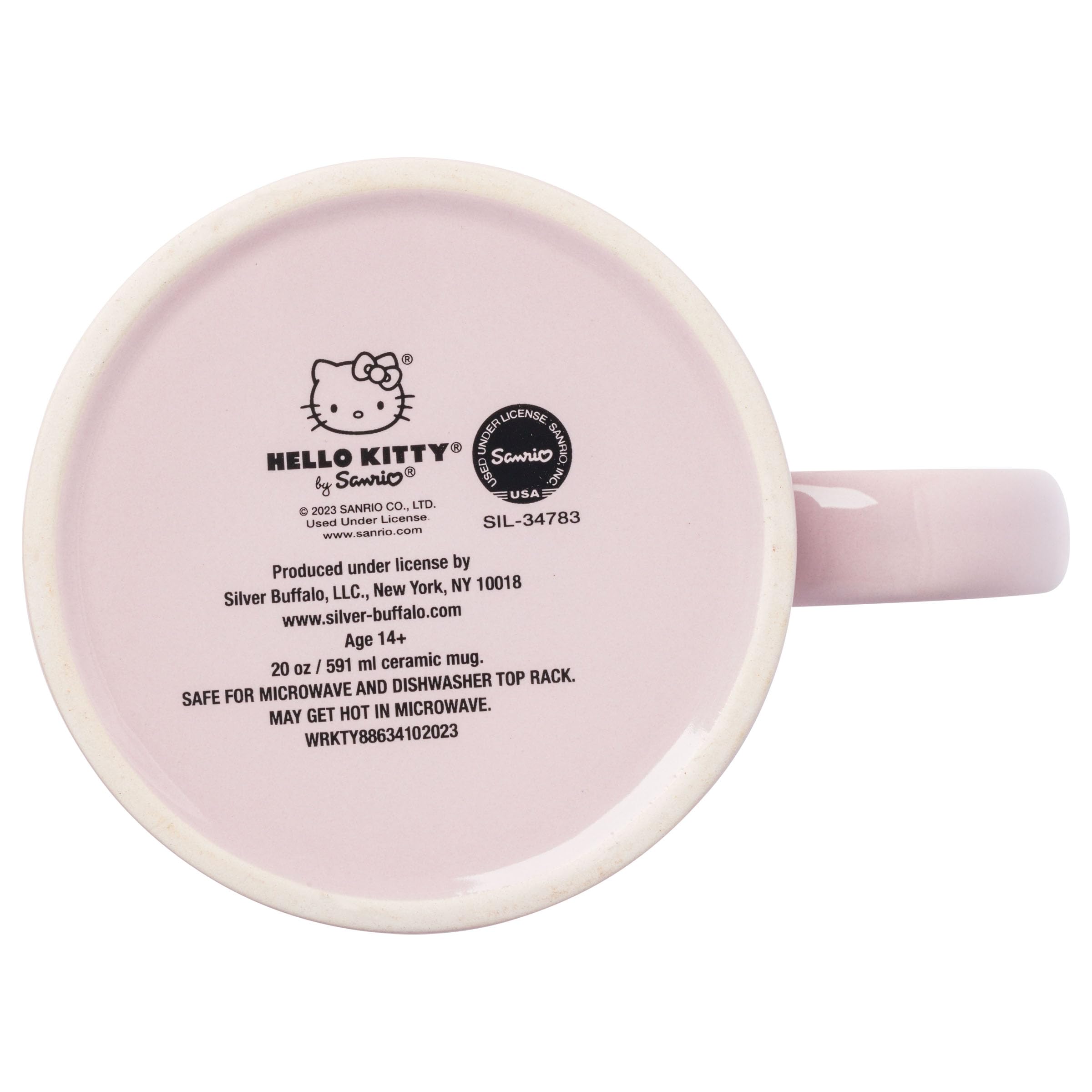 Foto 3 pulgar | Taza Silver Buffalo Sanrio Hello Kitty Various Emotions 590 Ml - Venta Internacional.