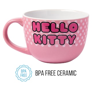 Foto 3 | Taza De Sopa Silver Buffalo Sanrio Hello Kitty, Cerámica, 700 Ml - Venta Internacional.