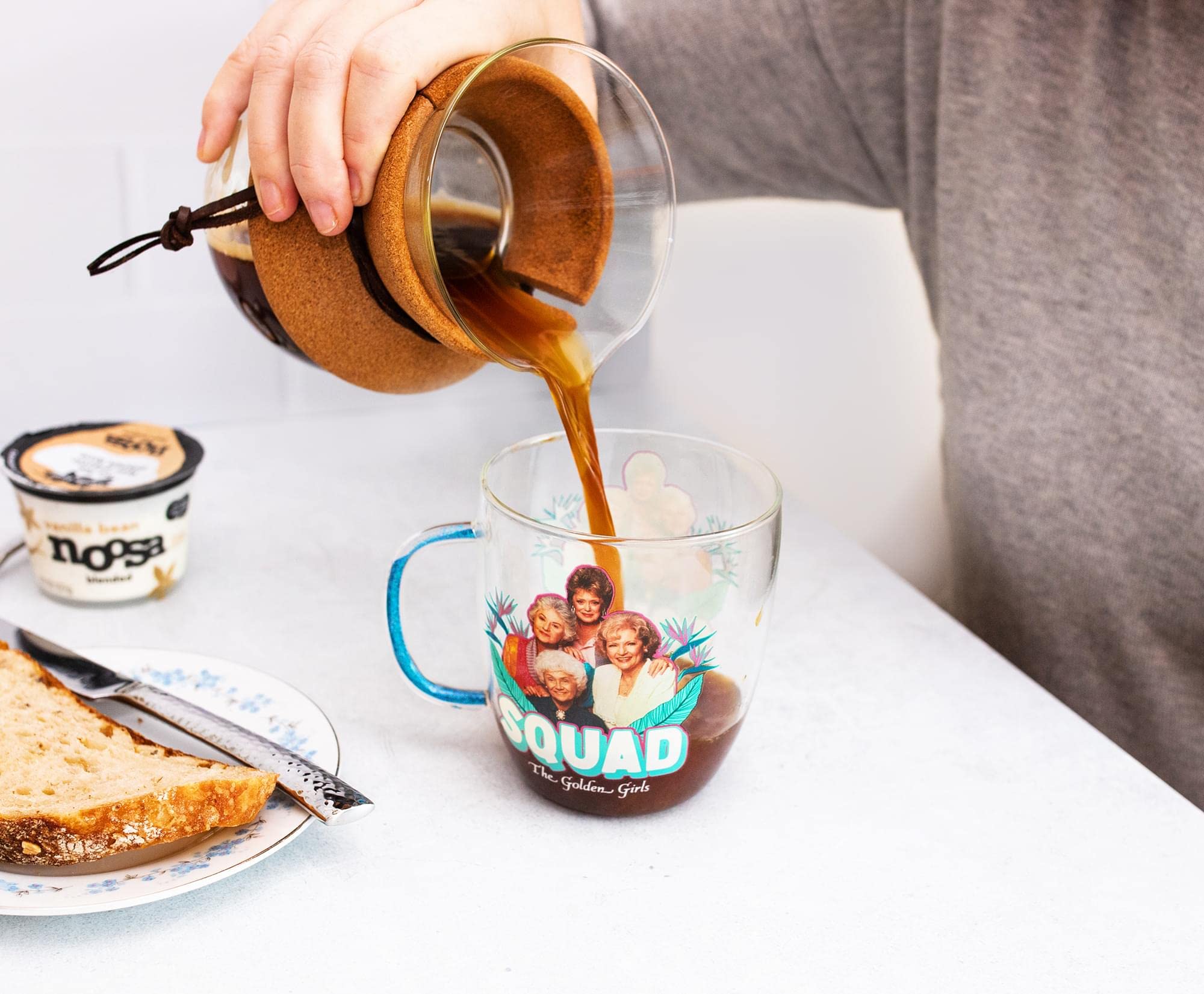 Foto 5 pulgar | Taza De Cerámica Silver Buffalo The Golden Girls Squad, 400 Ml - Venta Internacional.