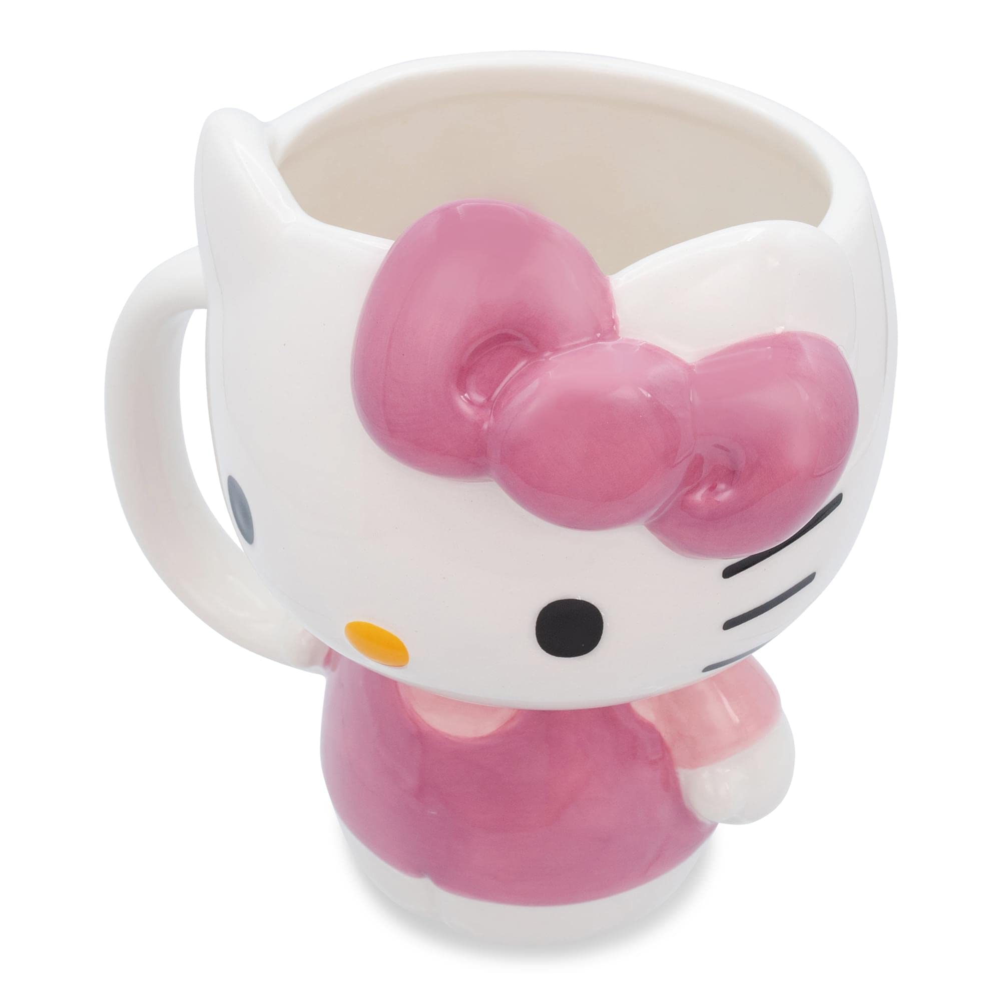 Foto 3 | Taza De Cerámica Sanrio Hello Kitty Esculpida En 3d, 600 Ml, Sin Bpa - Venta Internacional.