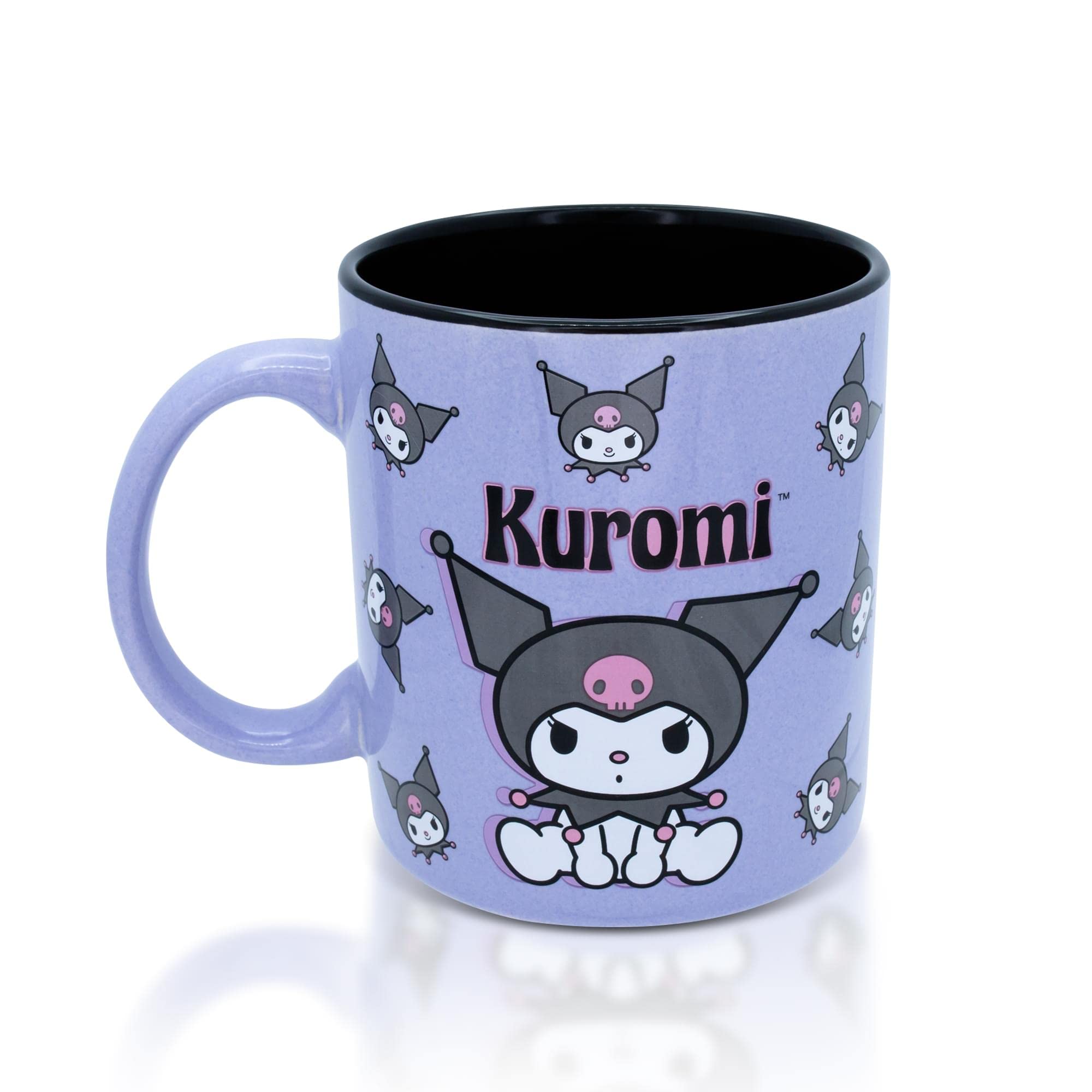 Foto 2 pulgar | Taza De Cerámica Toynk Sanrio Hello Kitty & Friends Kuromi Purple - Venta Internacional.