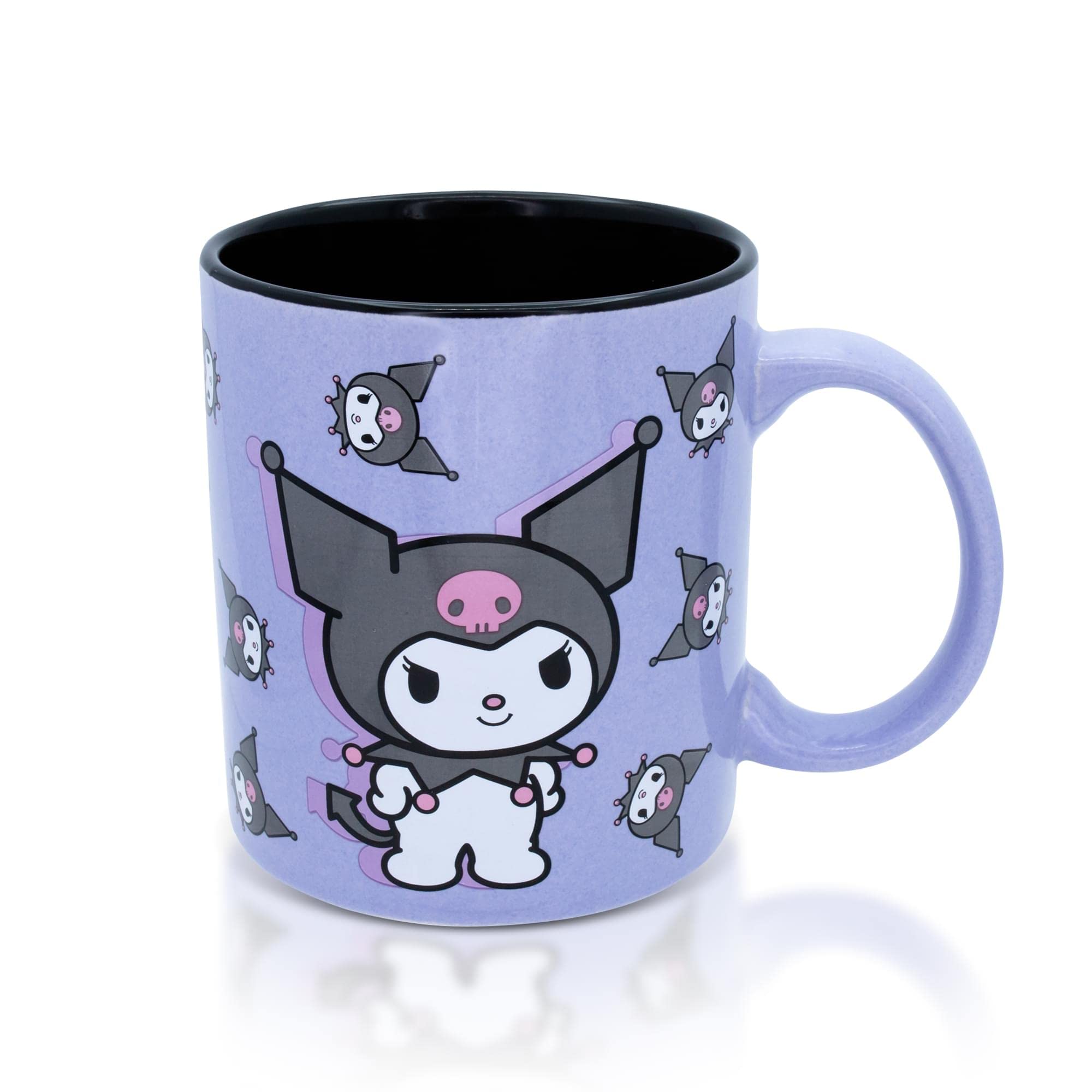 Foto 3 pulgar | Taza De Cerámica Toynk Sanrio Hello Kitty & Friends Kuromi Purple - Venta Internacional.