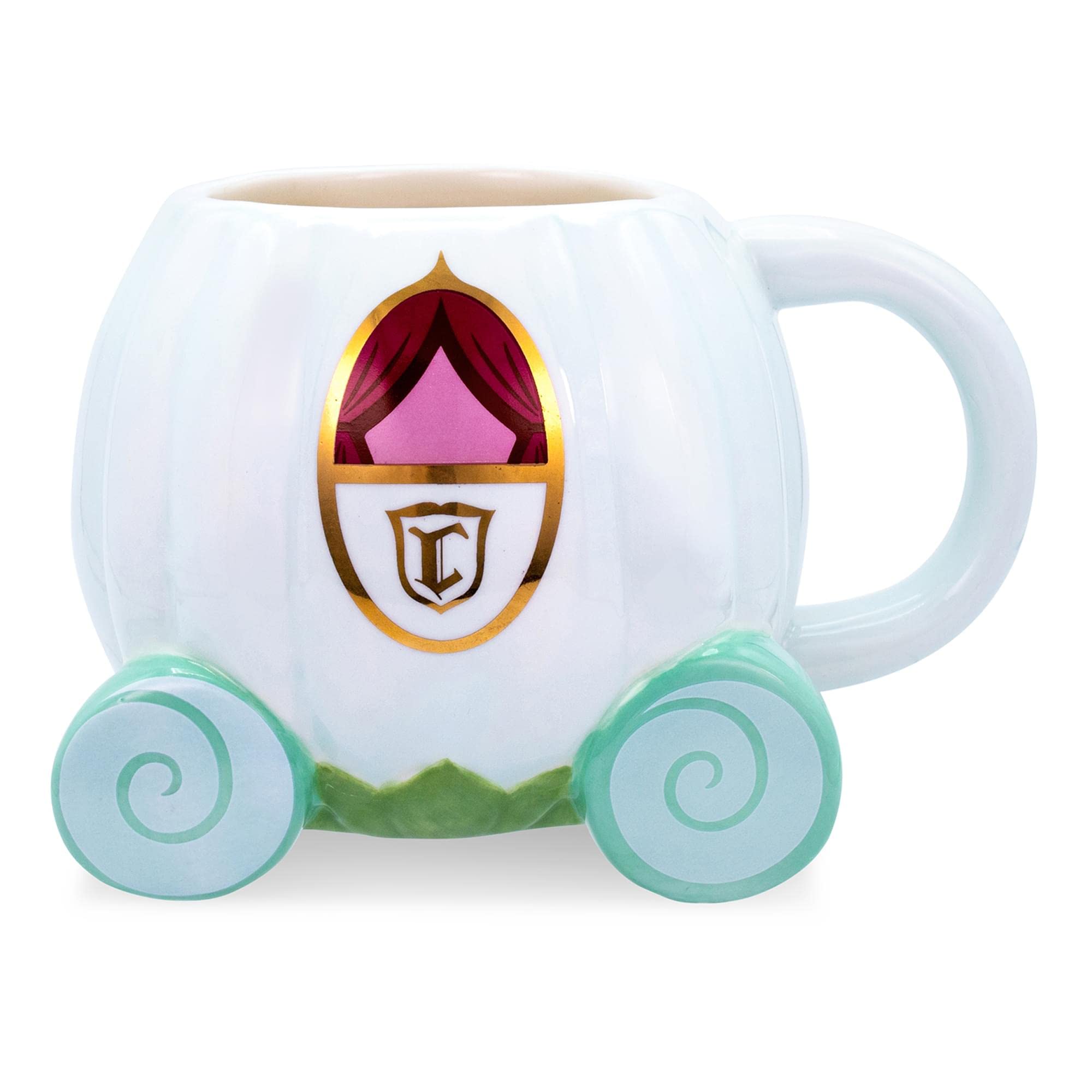 Foto 2 pulgar | Taza Toynk Disney Cinderella Coach De Cerámica Esculpida En 3d, 590 Ml - Venta Internacional.