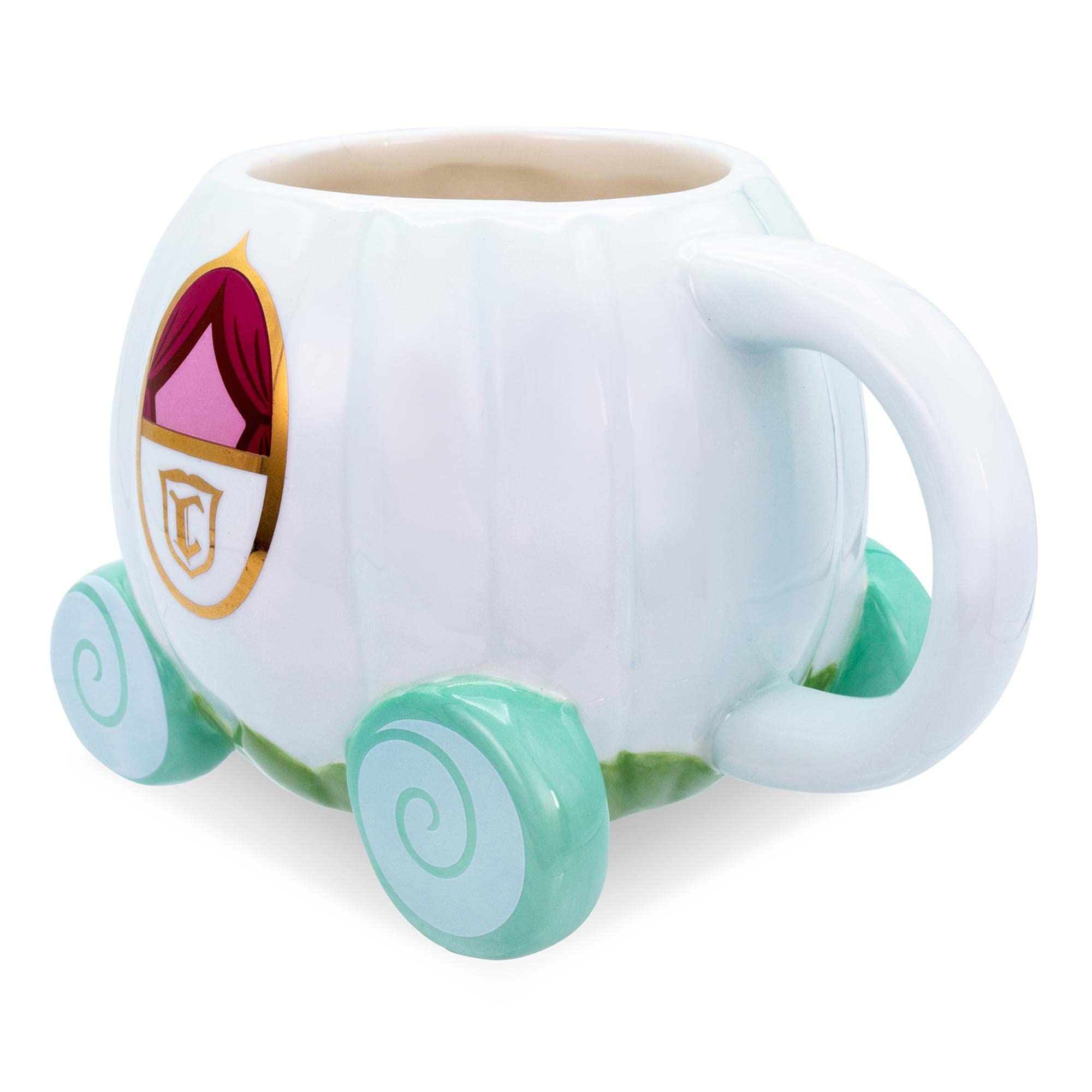 Foto 4 pulgar | Taza Toynk Disney Cinderella Coach De Cerámica Esculpida En 3d, 590 Ml - Venta Internacional.