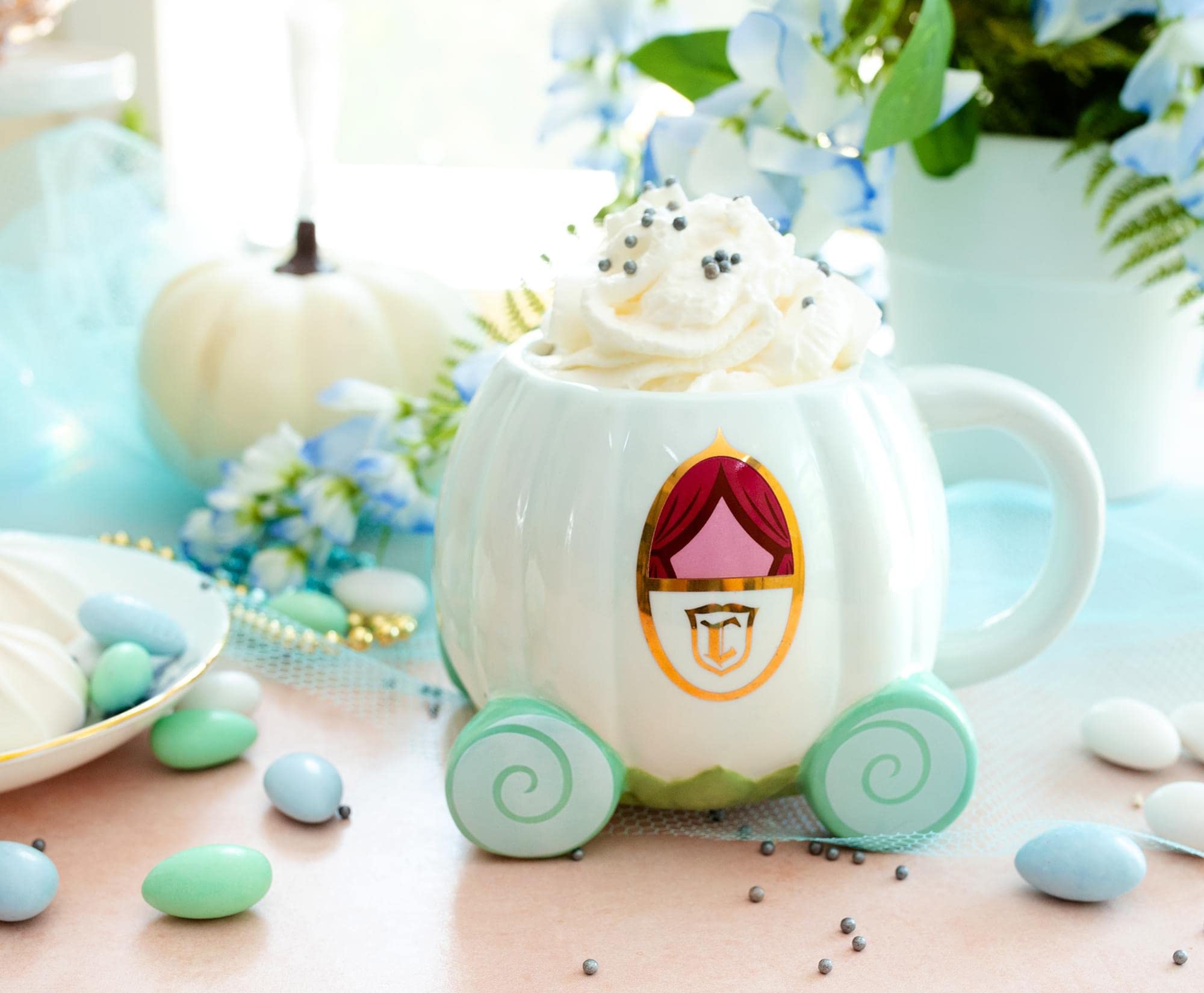 Foto 5 pulgar | Taza Toynk Disney Cinderella Coach De Cerámica Esculpida En 3d, 590 Ml - Venta Internacional.