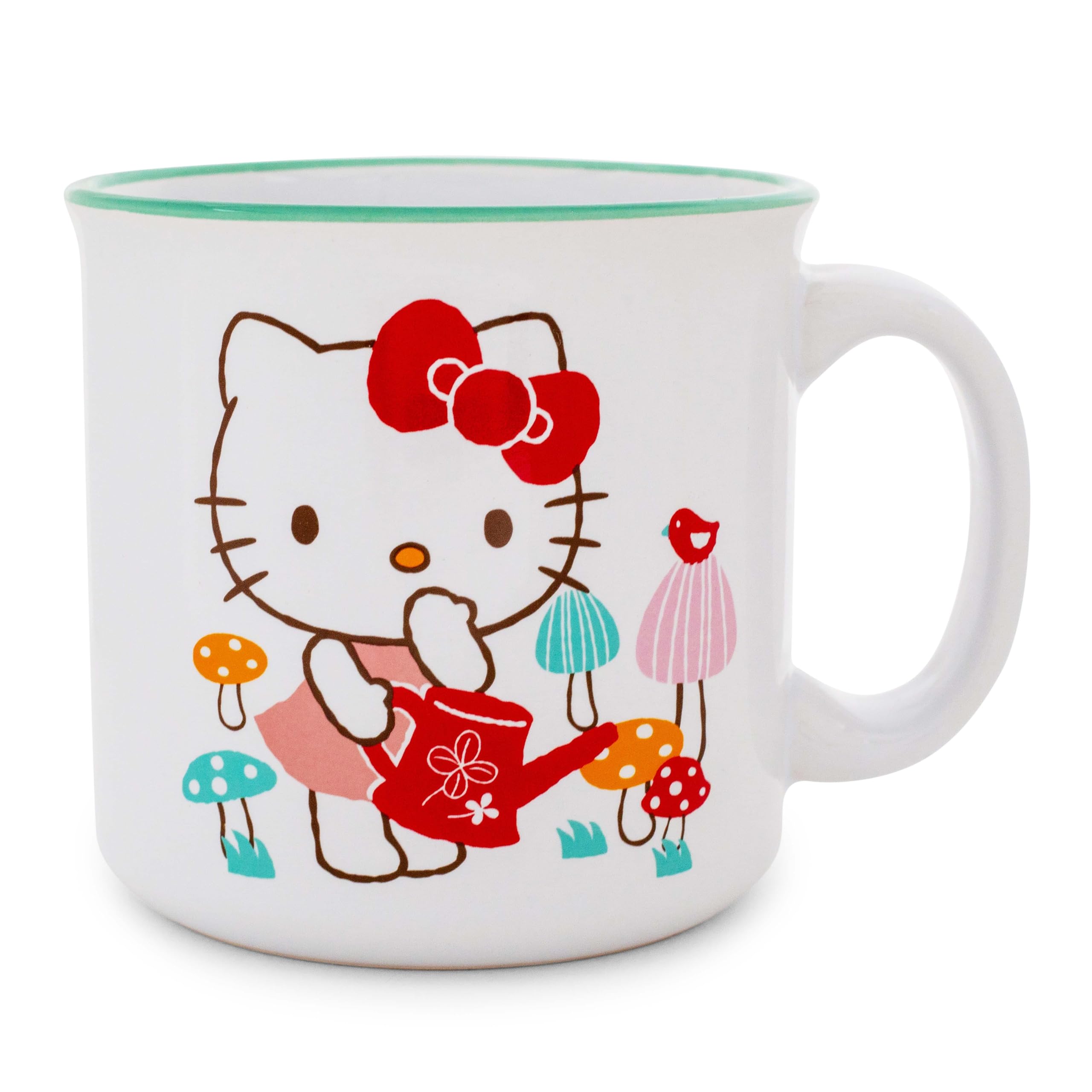 Foto 1 | Taza Camper Silver Buffalo Sanrio Hello Kitty Para Regar Setas - Venta Internacional.