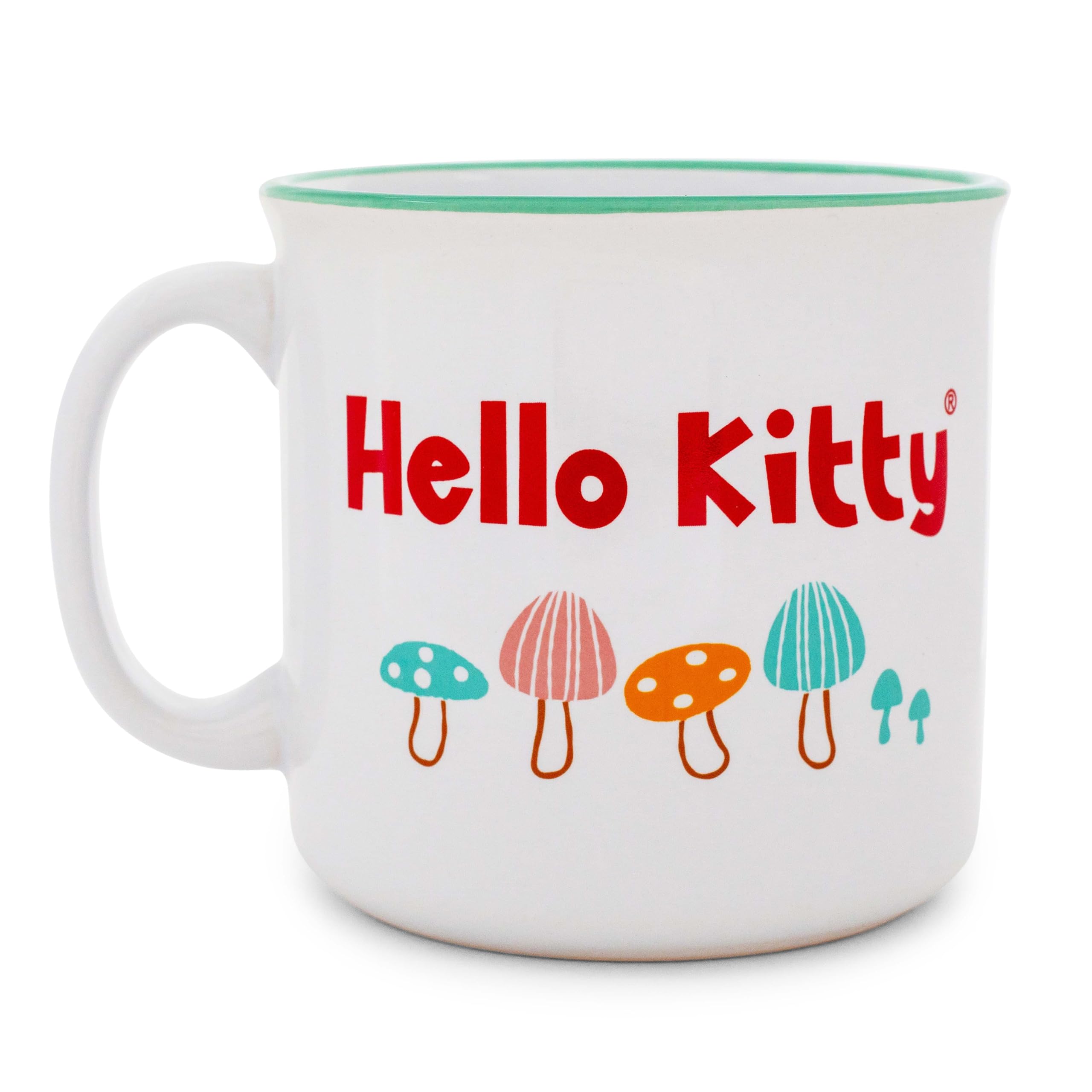 Foto 2 | Taza Camper Silver Buffalo Sanrio Hello Kitty Para Regar Setas - Venta Internacional.