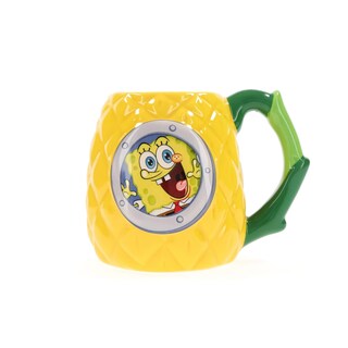 Foto 1 | Taza De Cerámica Silver Buffalo Spongebob Pineapple Window 590 Ml - Venta Internacional.